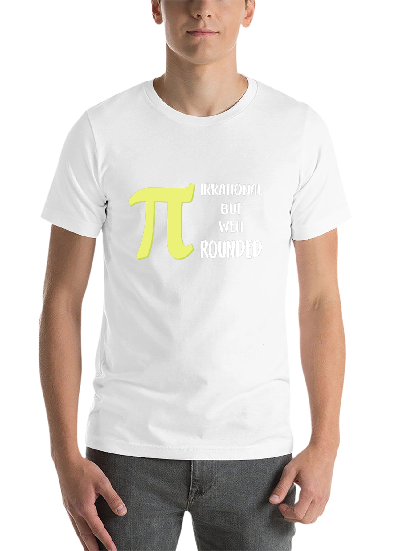 Black Irrational But Well Rounded Pi T-Shirt - Math Humor view 14
