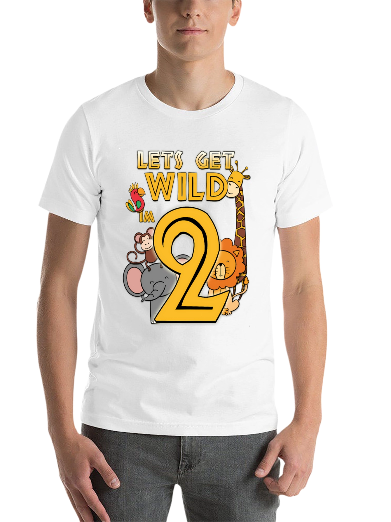 Let's Get Wild I'm 2nd Birthday T-Shirt - 14