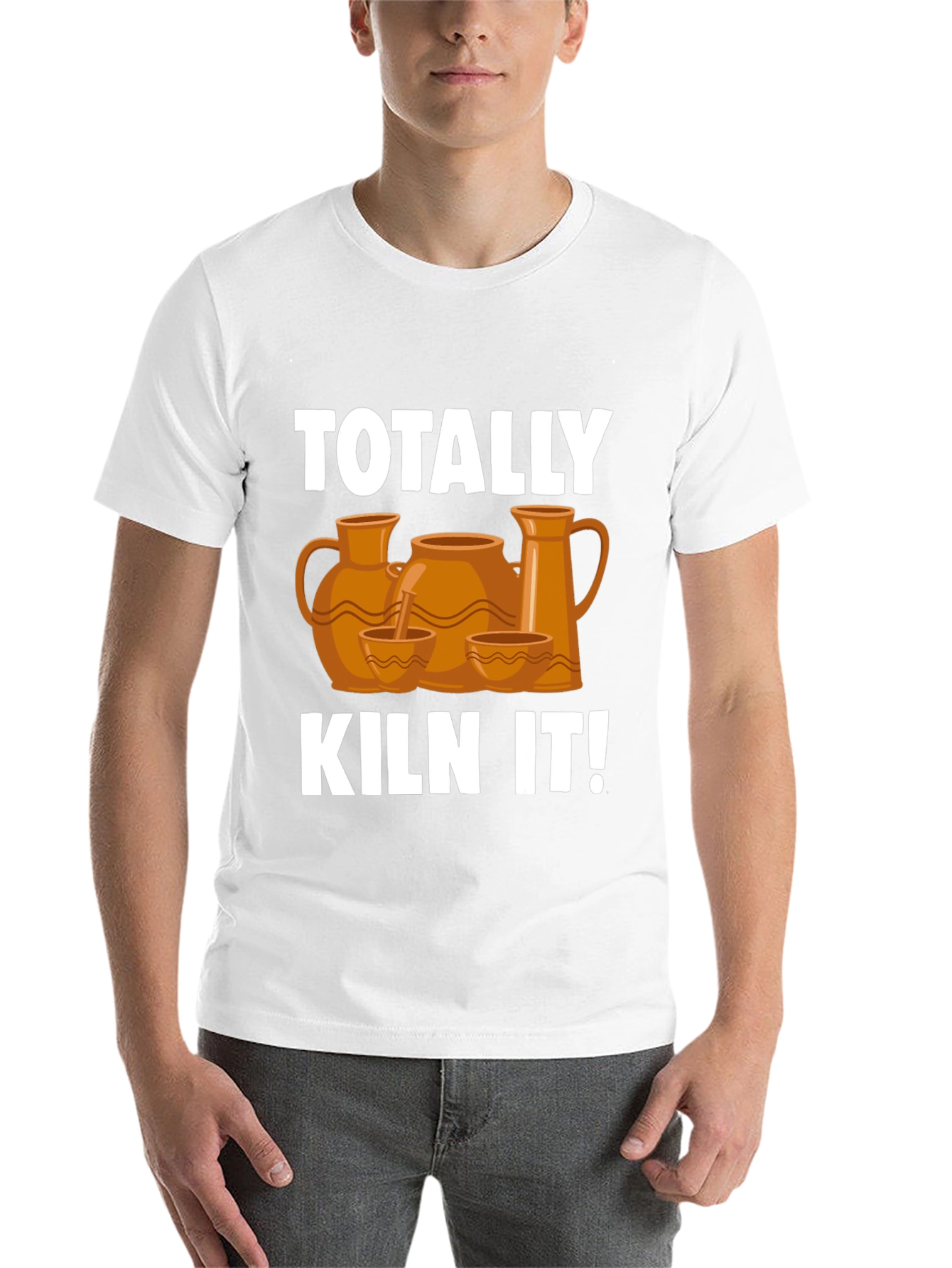 Black Totally Kiln It! Pottery T-Shirt view 14