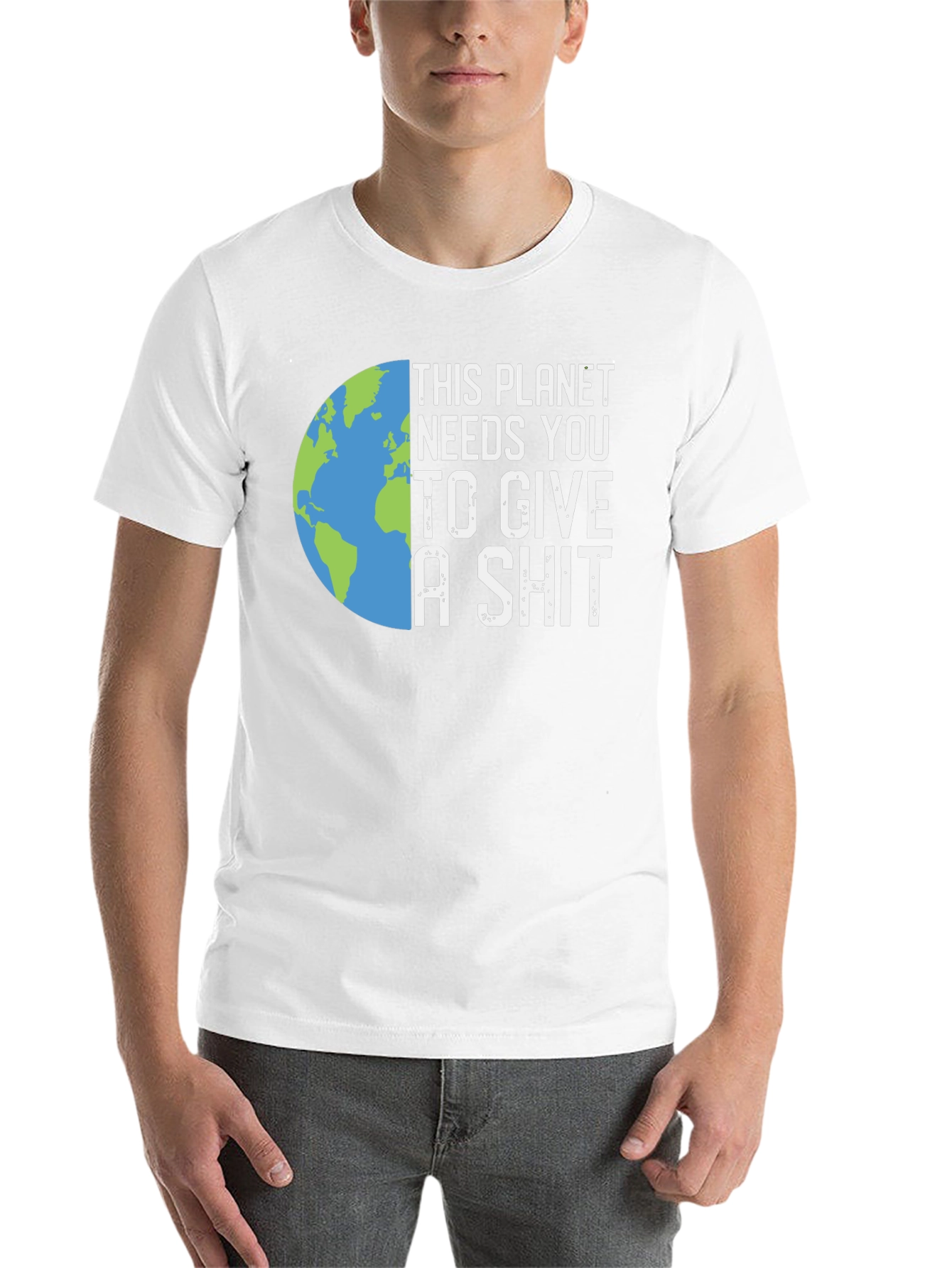 Black Planet Needs You Graphic T-Shirt view 14