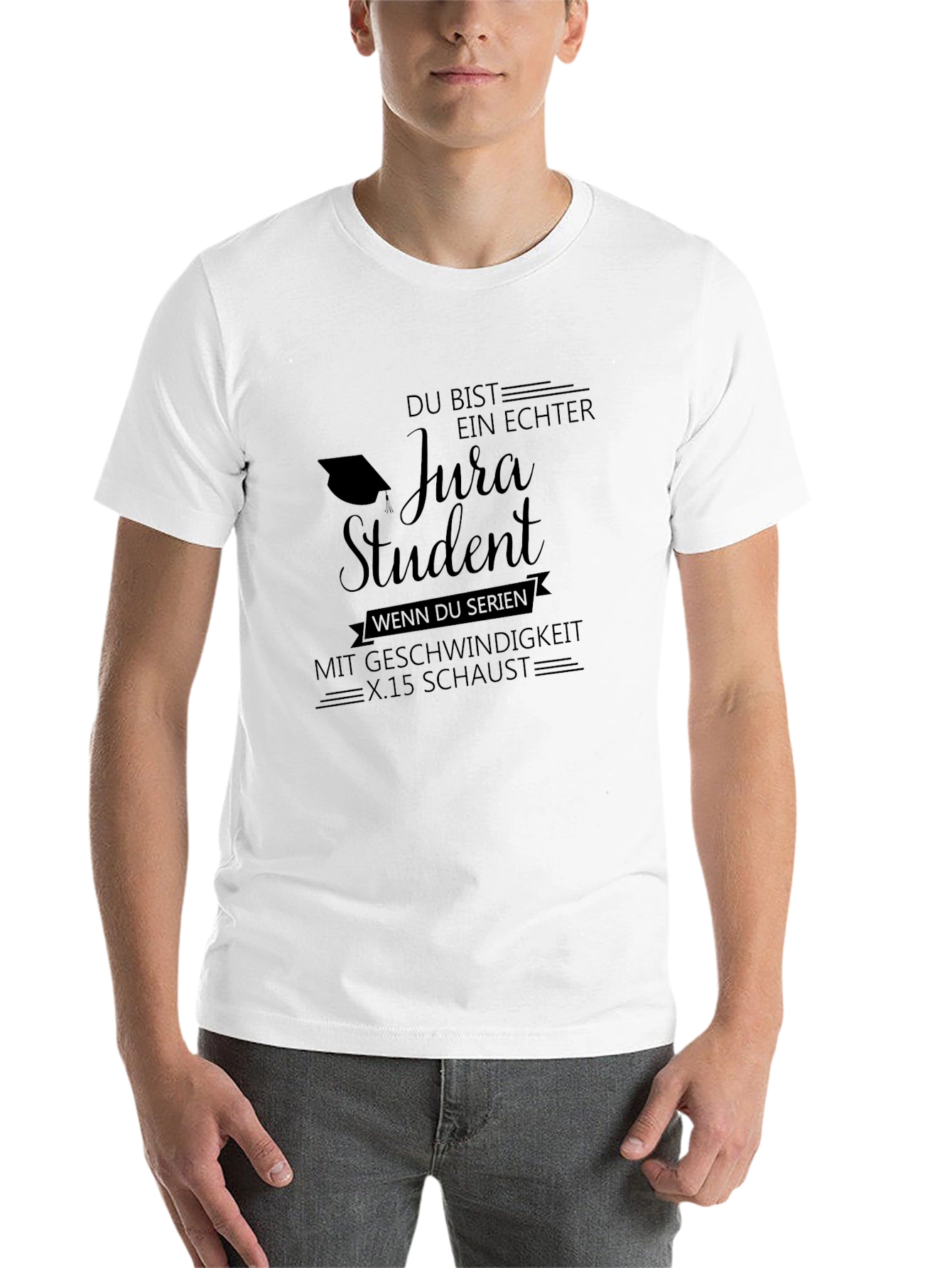 Black Jura Student Black Graphic T-Shirt view 14