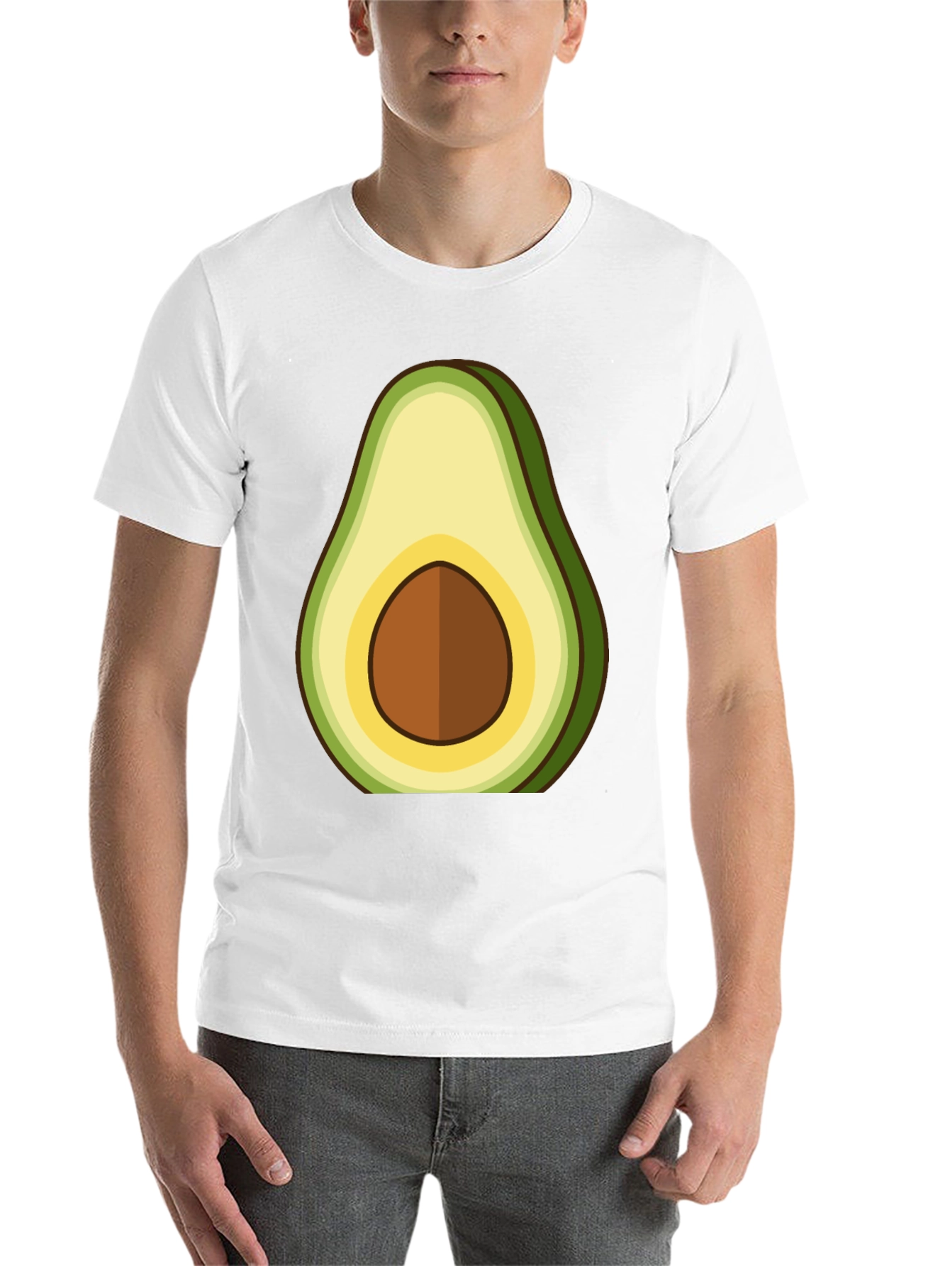 Black Avocado Graphic Tee - Fresh & Fun! view 14