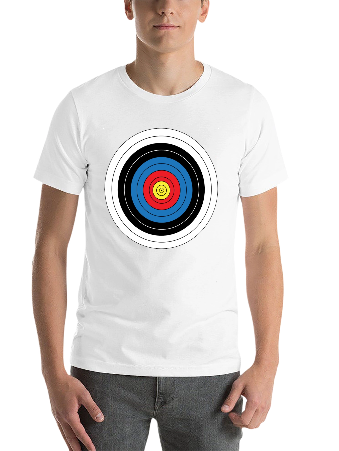 Black Target Bullseye Graphic Tee - Archer's Choice view 14