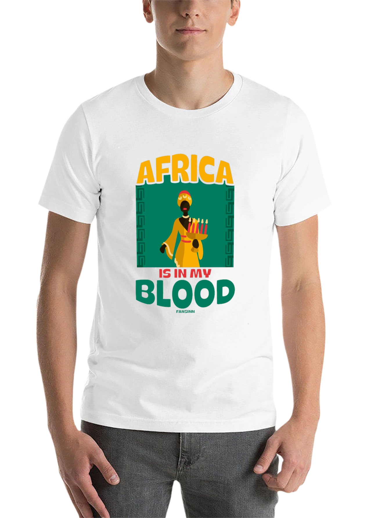 Africa Is In My Blood Graphic T-Shirt - 14