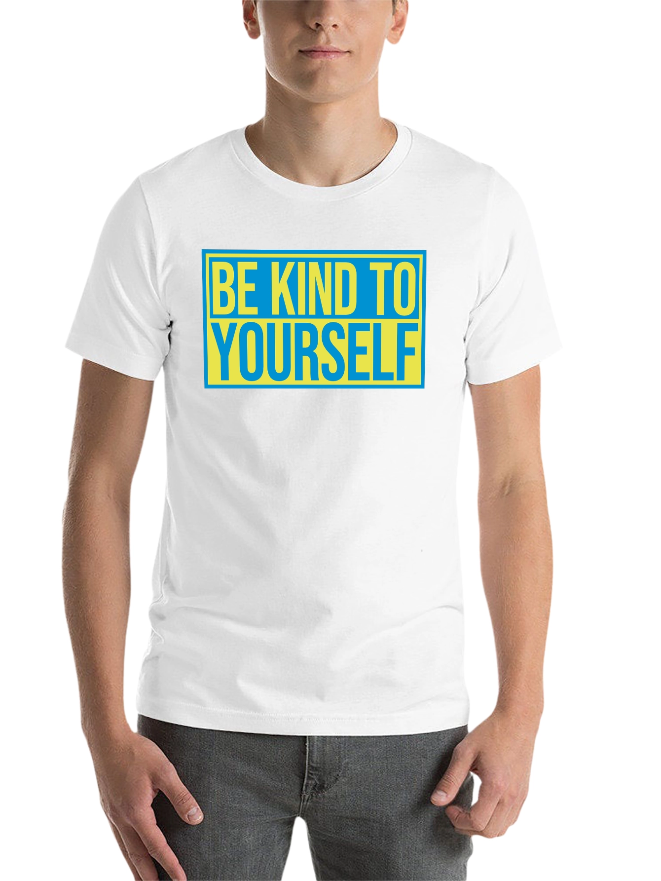 Black Be Kind To Yourself Graphic Tee - Black view 14