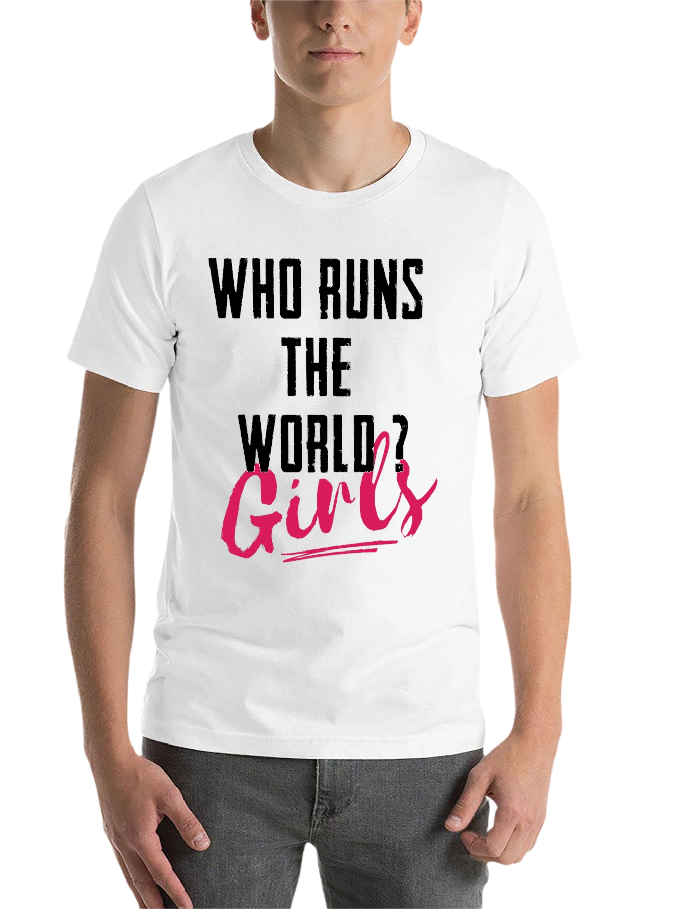 Who Runs the World Girls Tee - 14