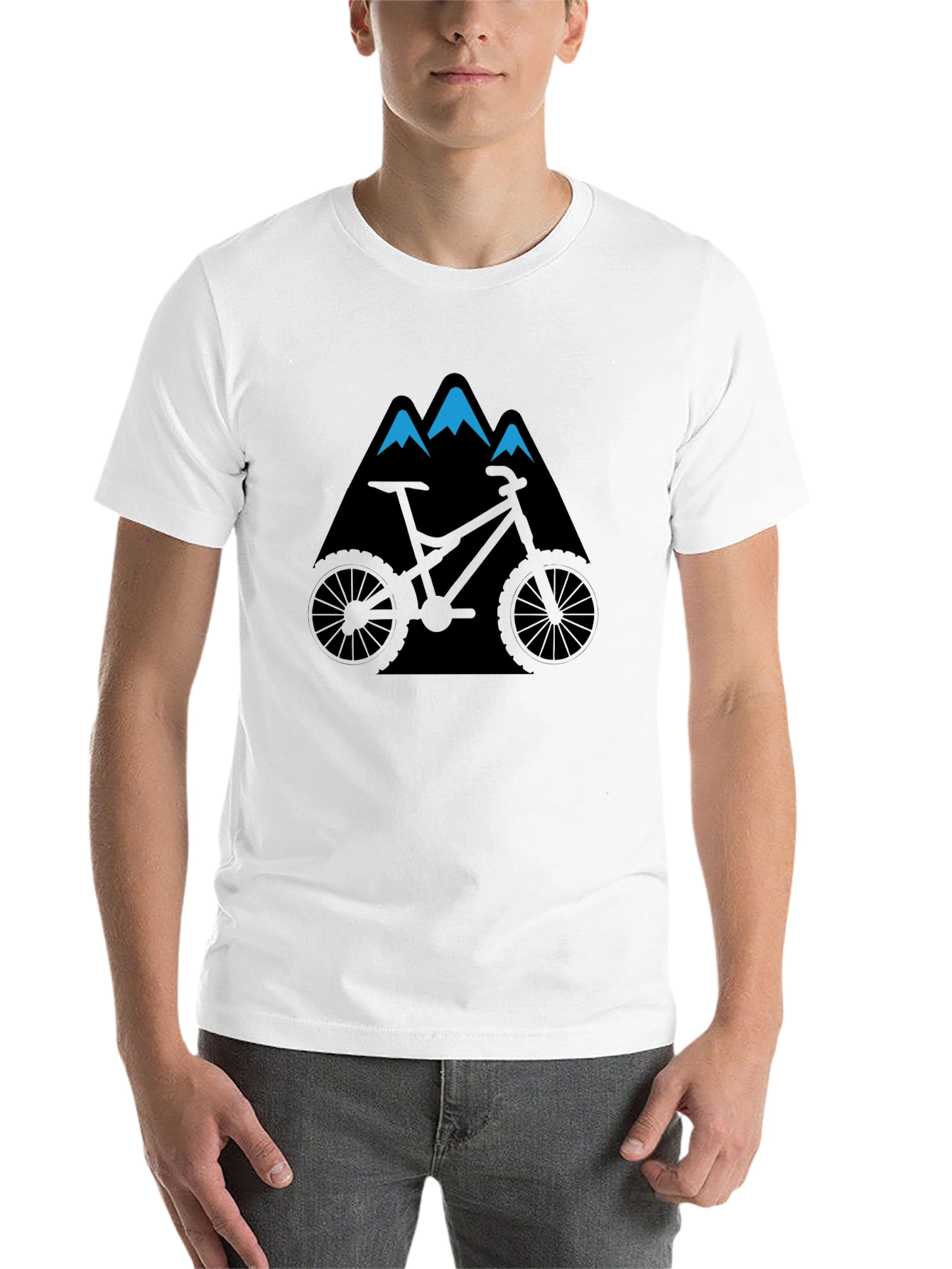 Black Mountain Bike T-Shirt - Adventure Tee view 14