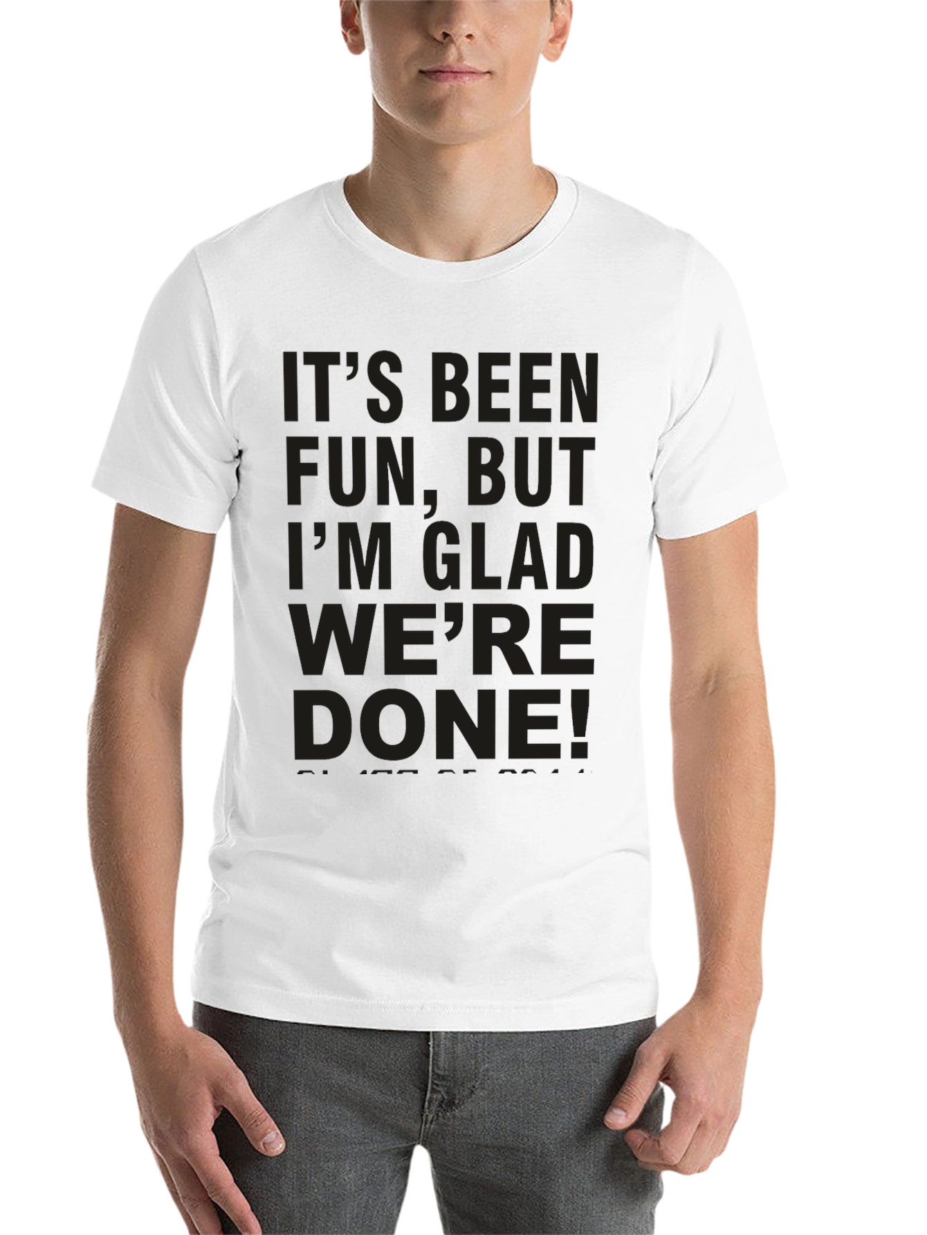 Black It's Been Fun T-Shirt view 14