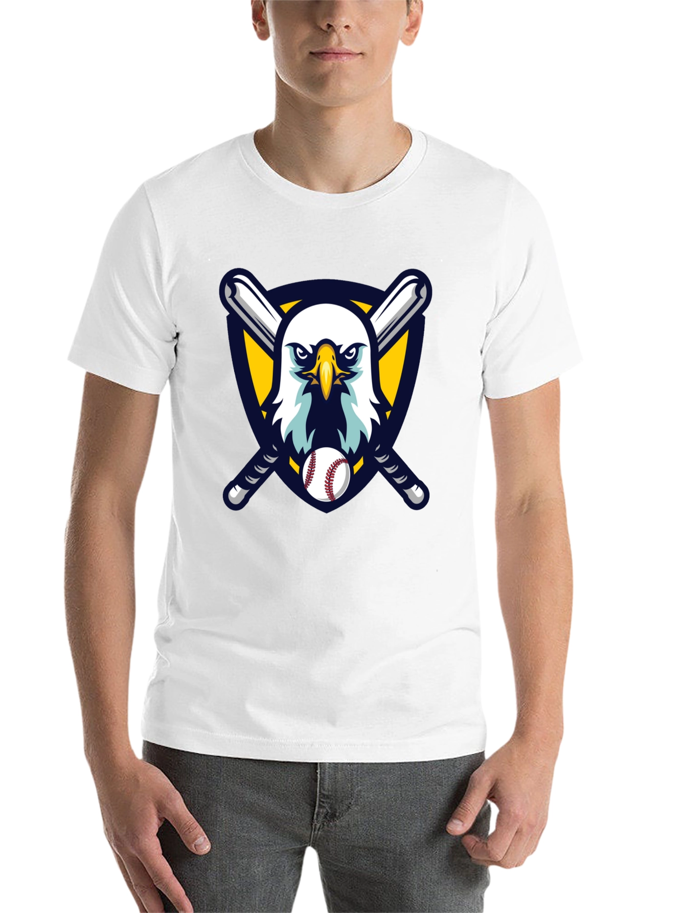 Black Eagle Baseball T-Shirt view 14