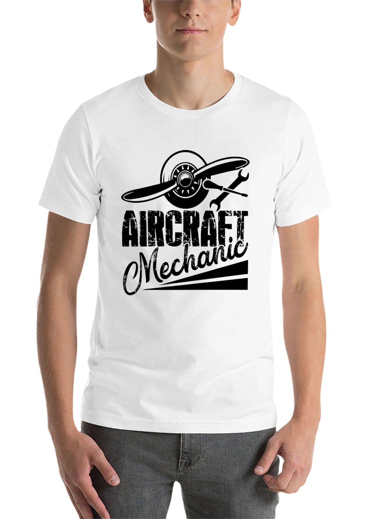 Aircraft Mechanic T-Shirt - Aviation Crew Gift - 14