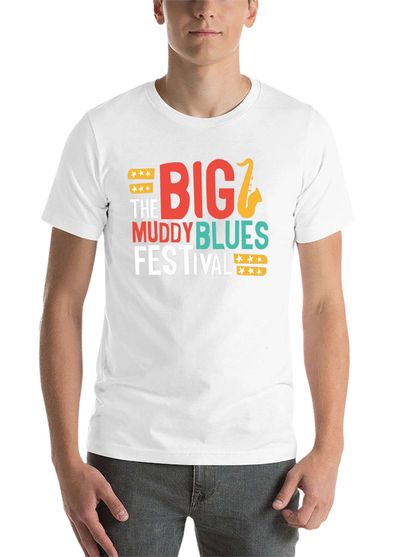 Black Big Muddy Blues Festival Graphic Tee view 14