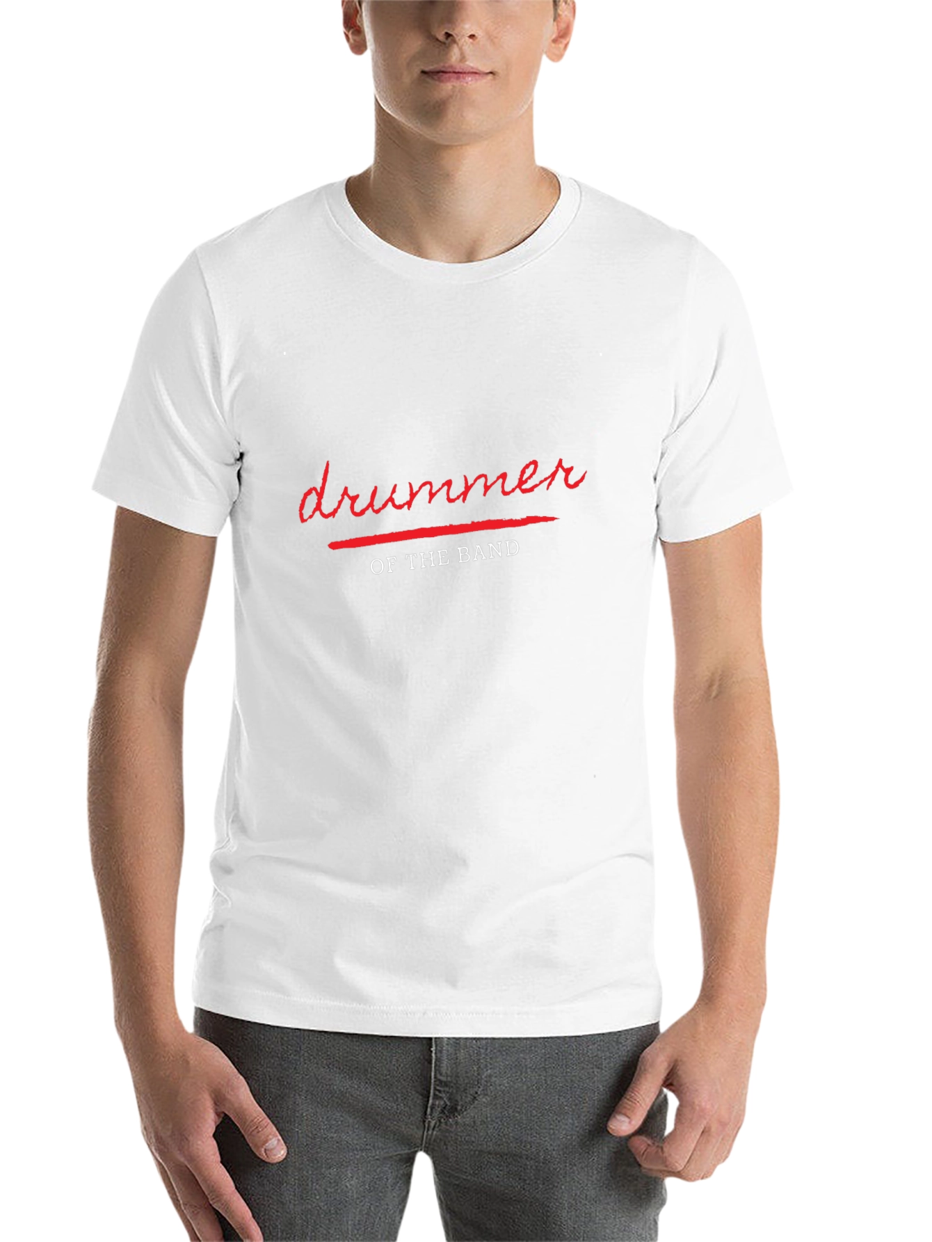 Black Drummer of the Band - Black T-Shirt view 14