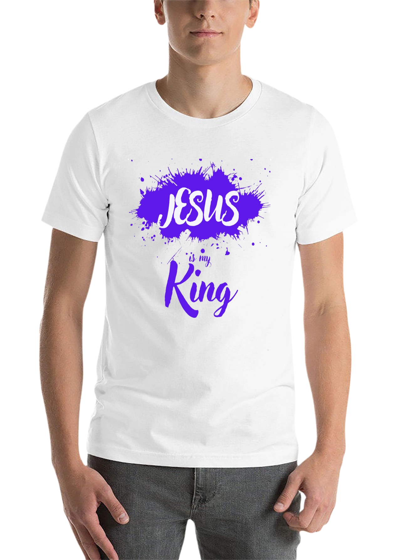Black Jesus is my King T-Shirt view 14