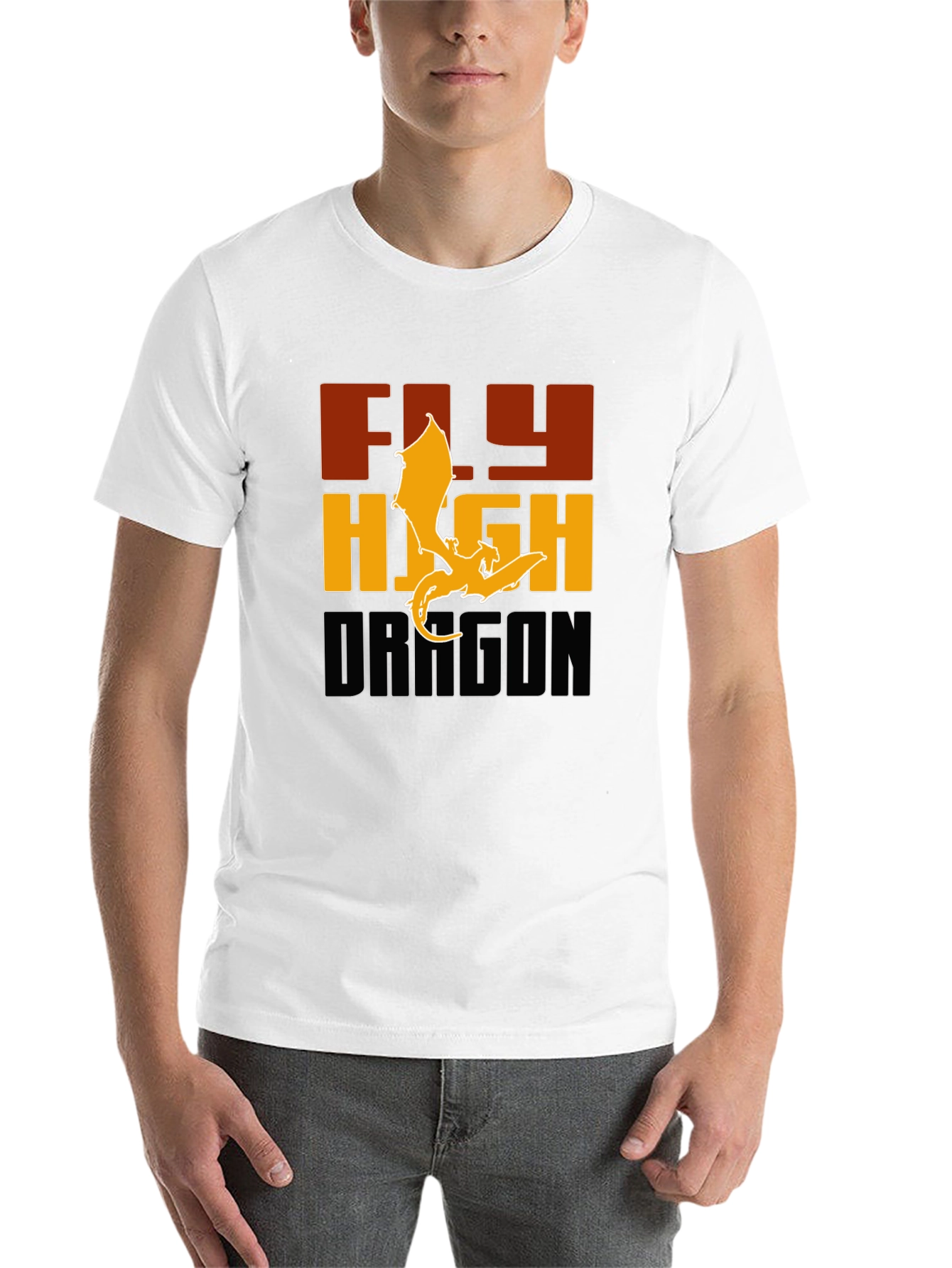 Black Fly High Dragon Graphic Tee - Bold & Stylish view 14