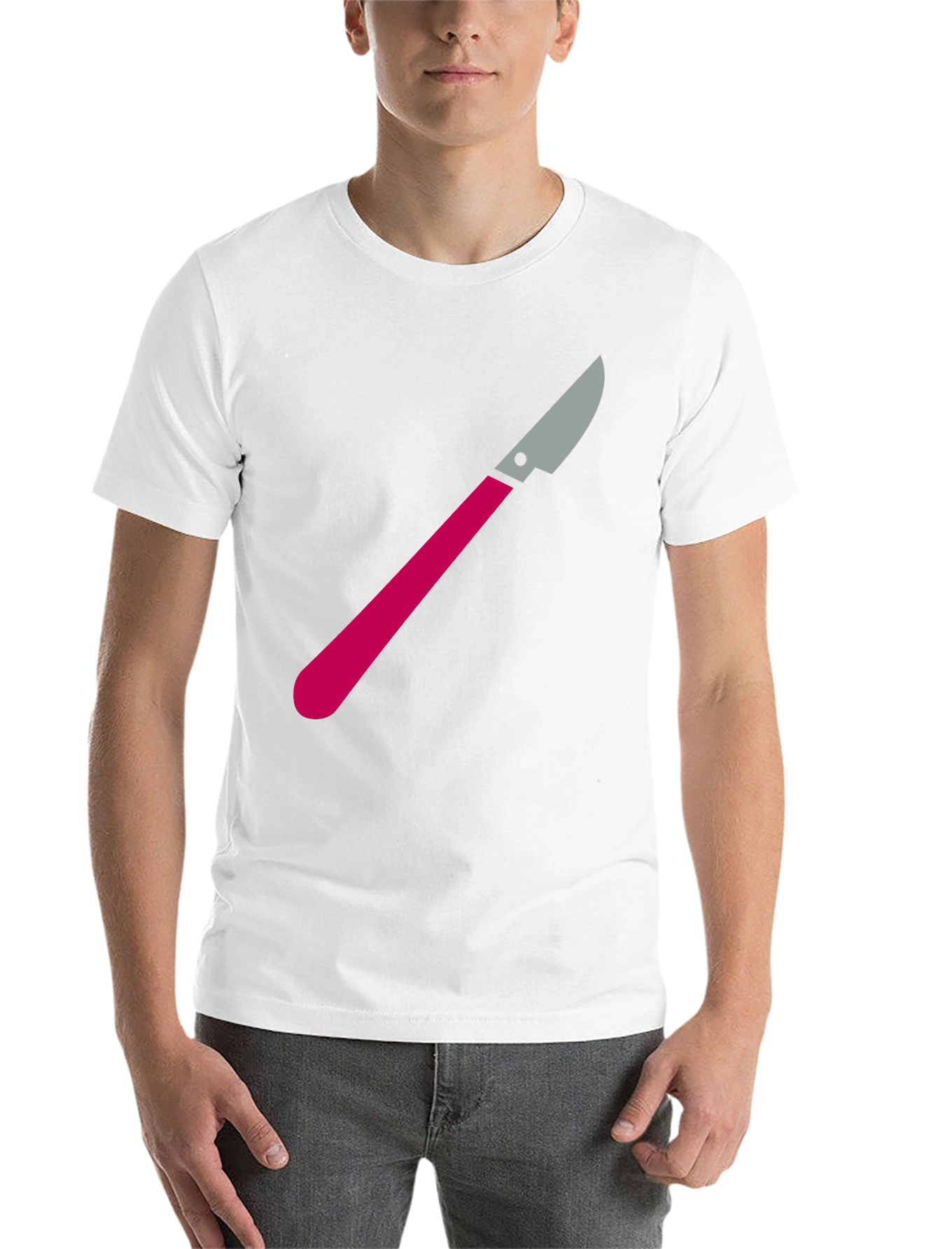 Black Scalpel Graphic Tee - Medical Humor T-Shirt view 14