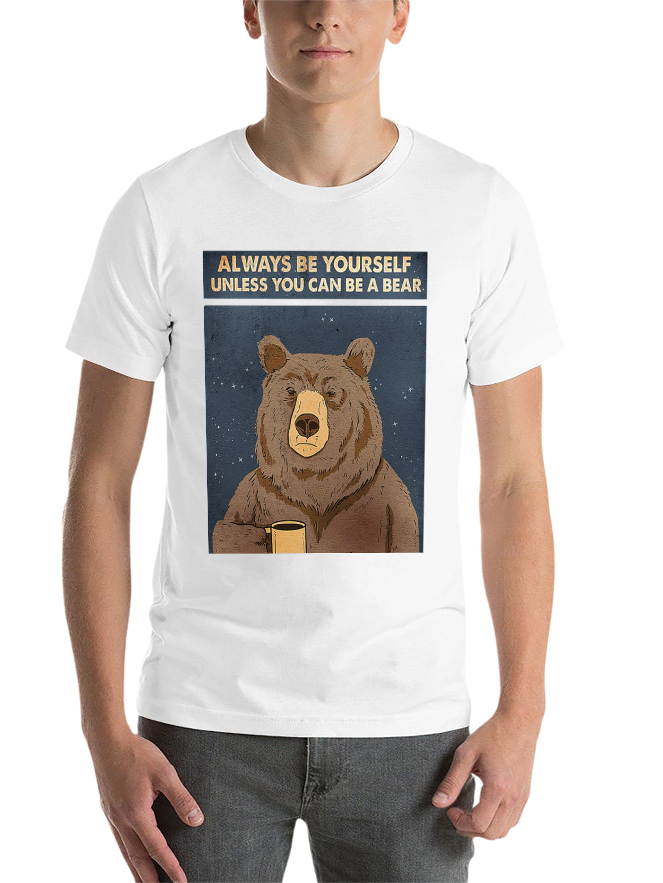 Black Always Be Yourself Unless You Can Be A Bear T-Shirt view 14