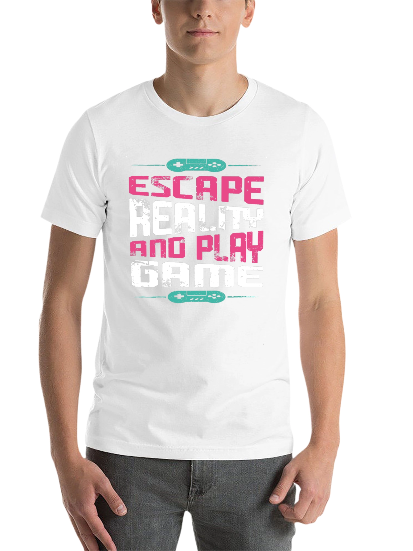 Black Escape Reality and Play Game Tee view 14