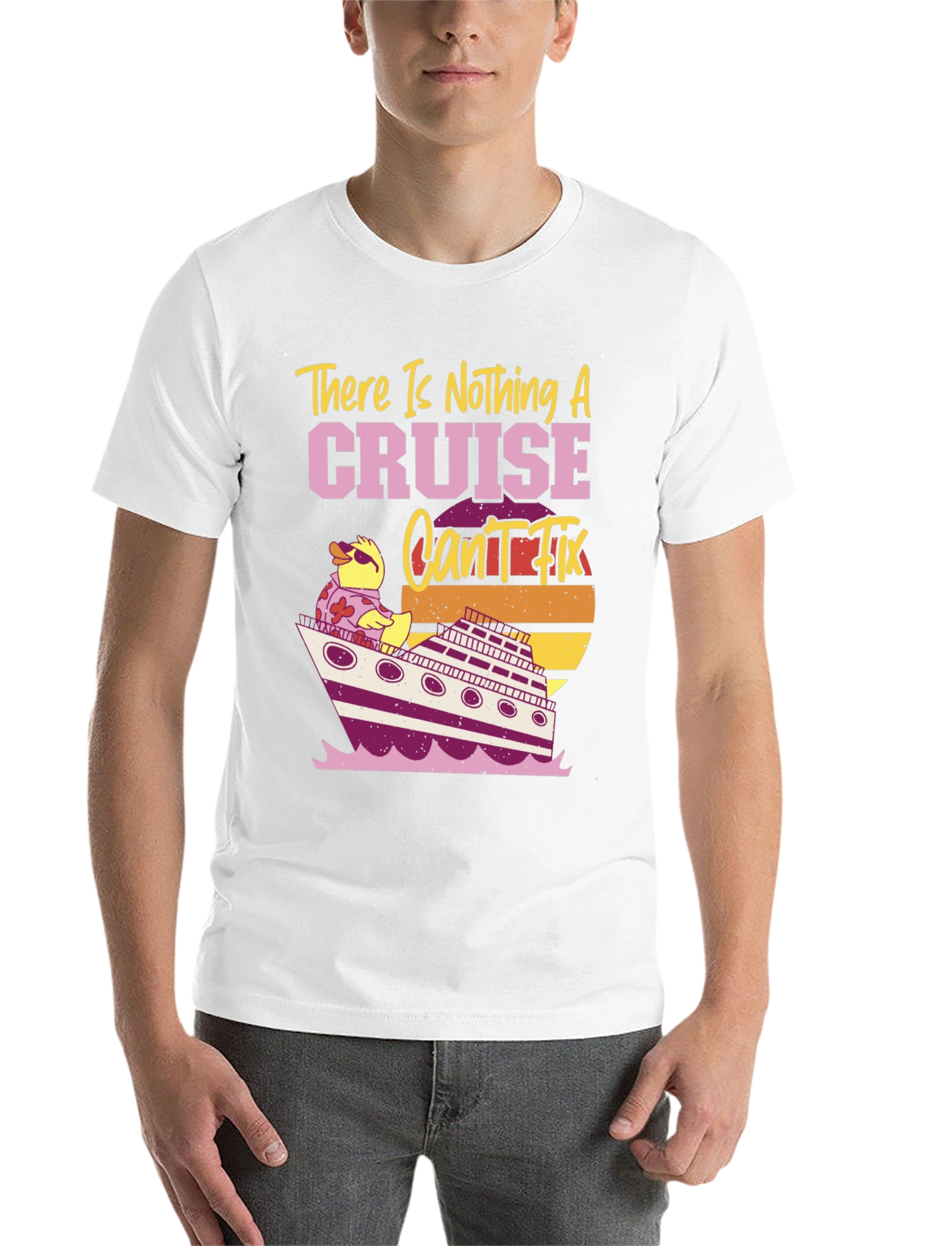 Black Cruise Vacation Fix T-Shirt view 14