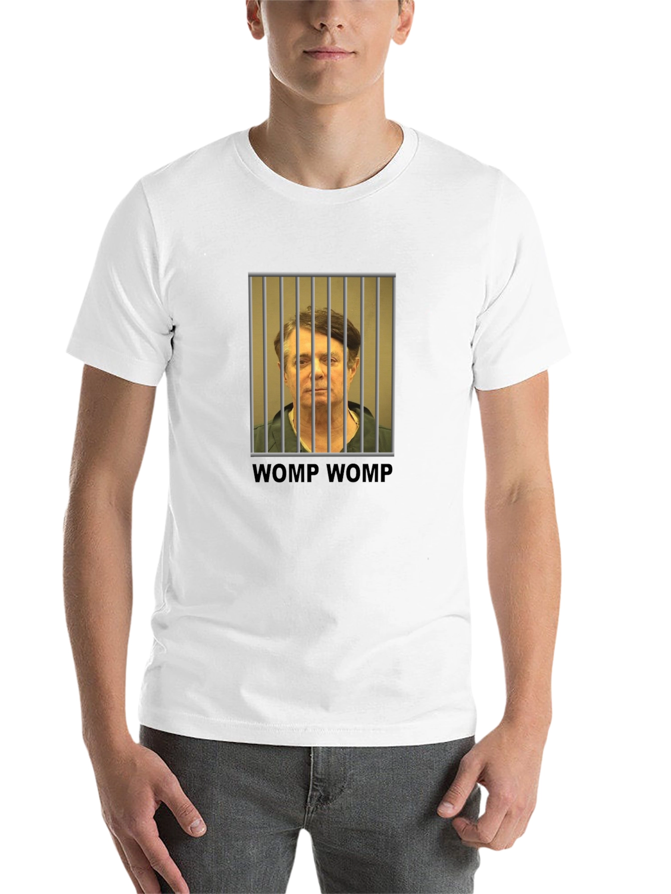 Black Womp Womp Prisoner Graphic Tee view 14