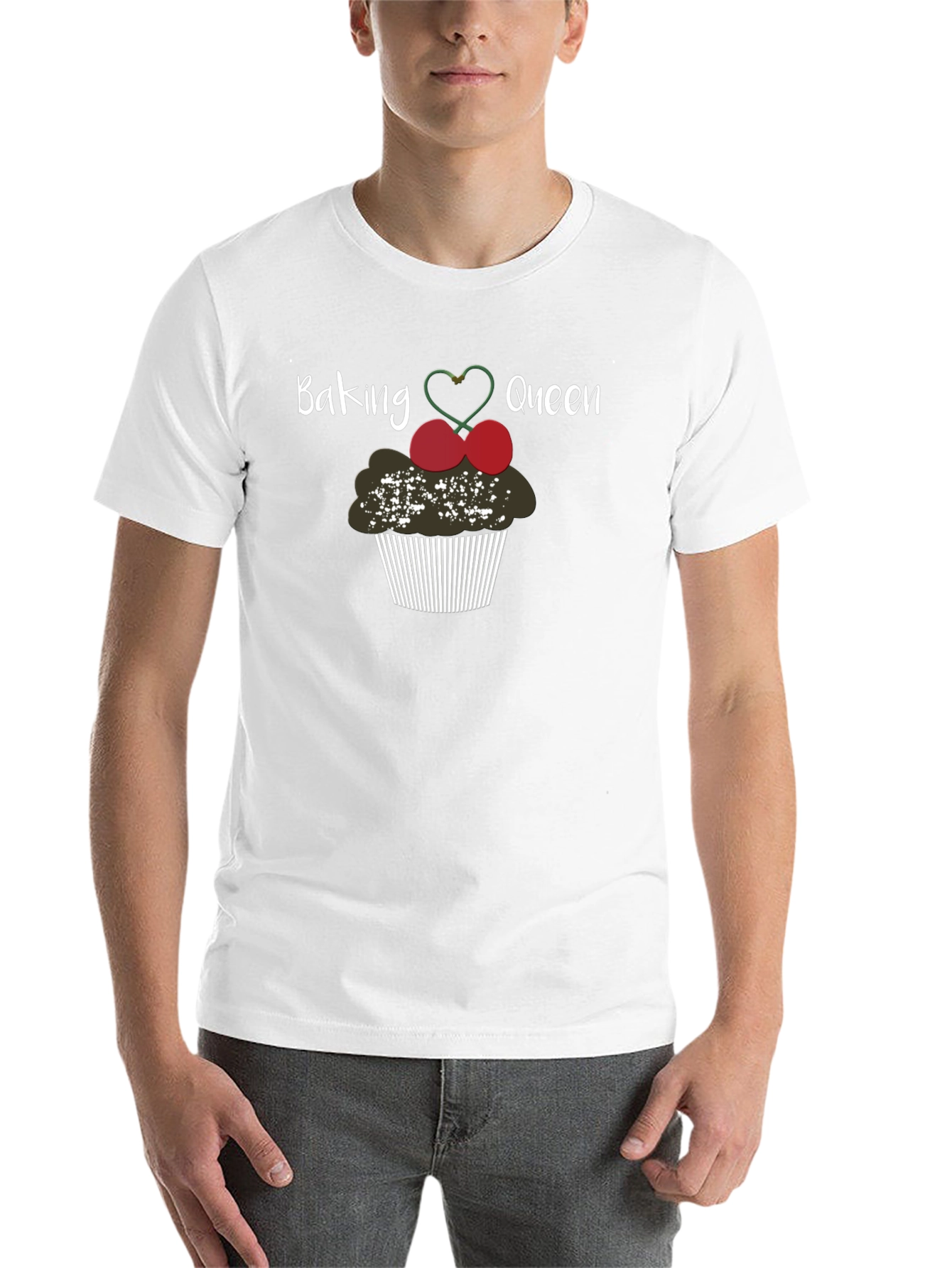 Black Baking Queen T-Shirt view 14