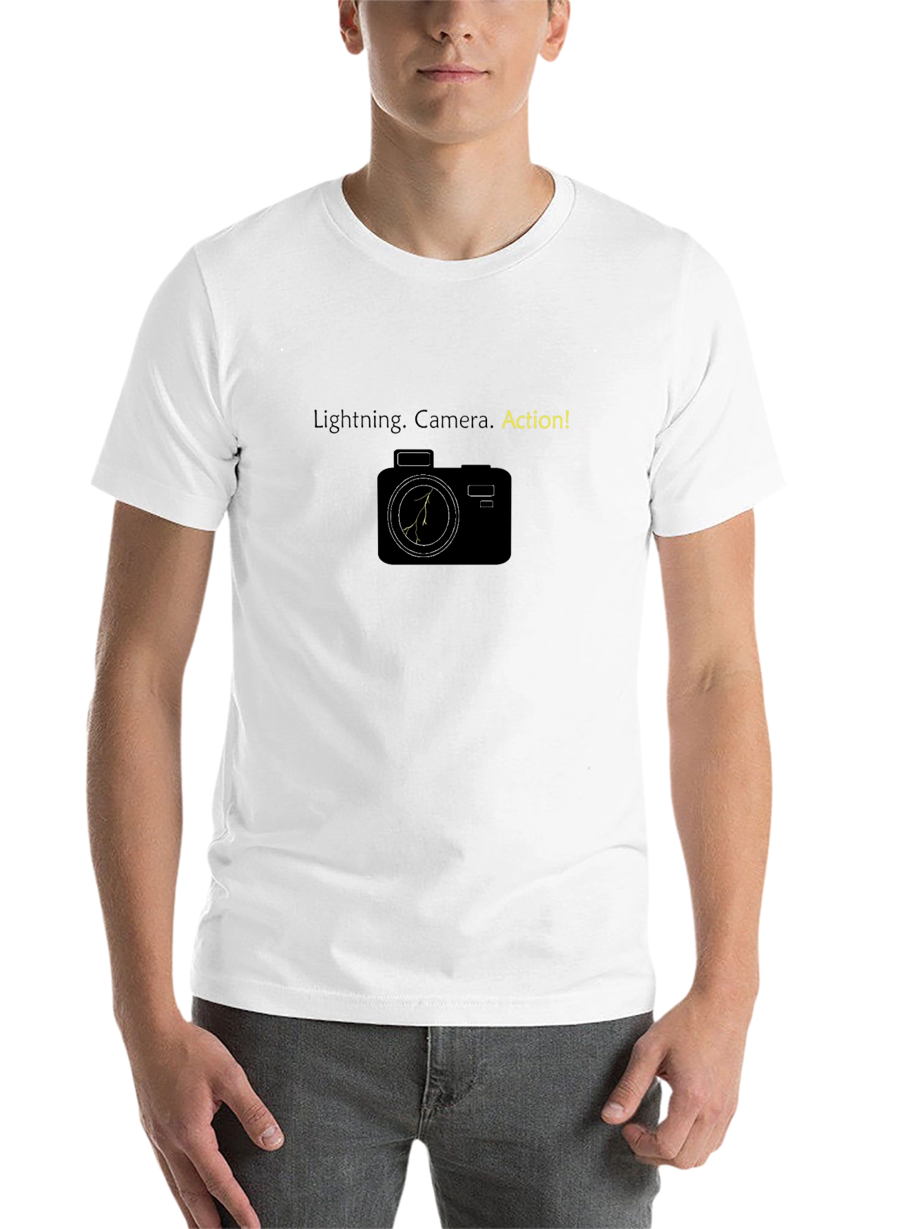Lightning Camera Action T-Shirt - 14