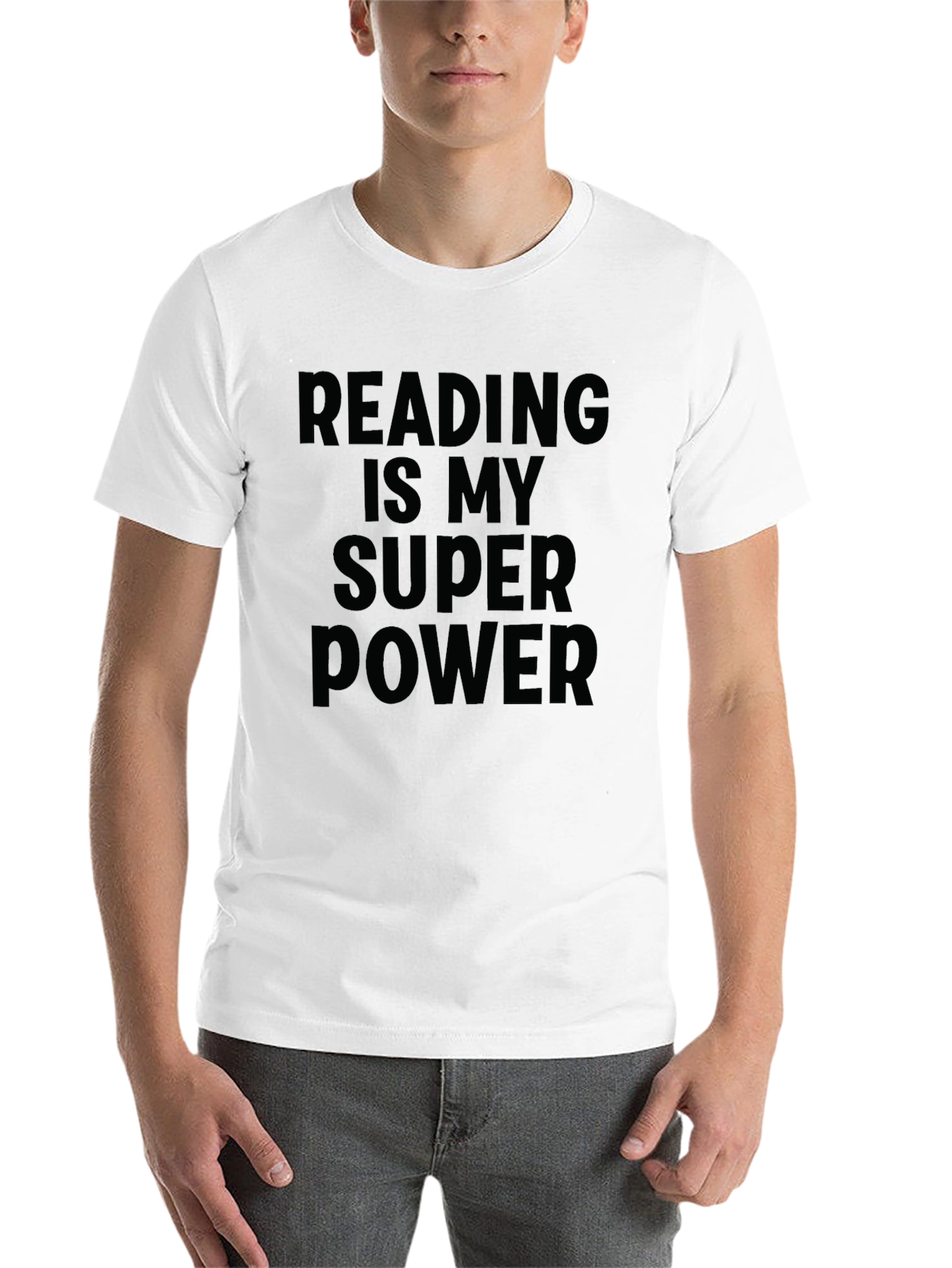 Black Reading is My Super Power - Graphic Tee view 14