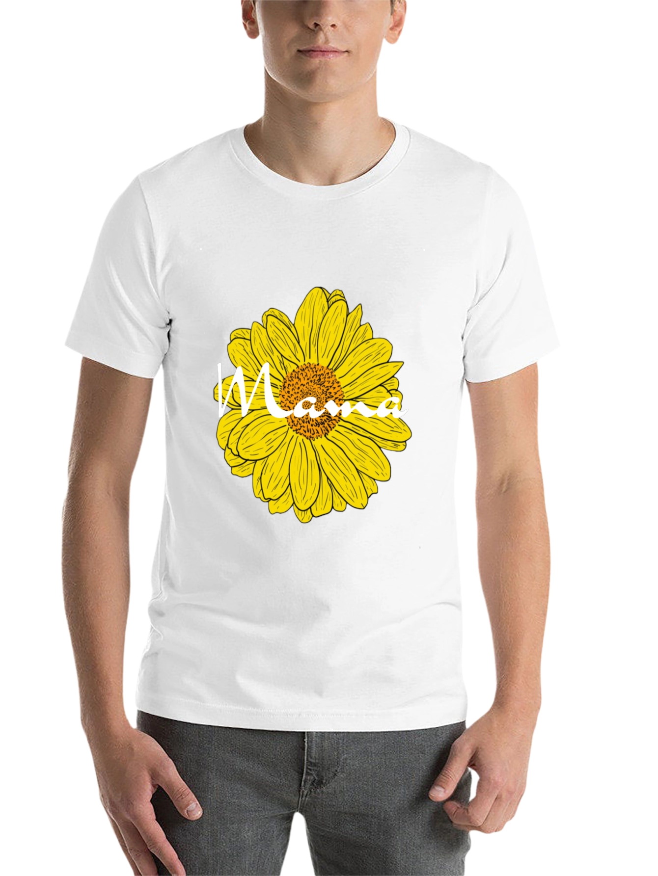 Black Mama Sunflower Graphic Tee - Black view 14