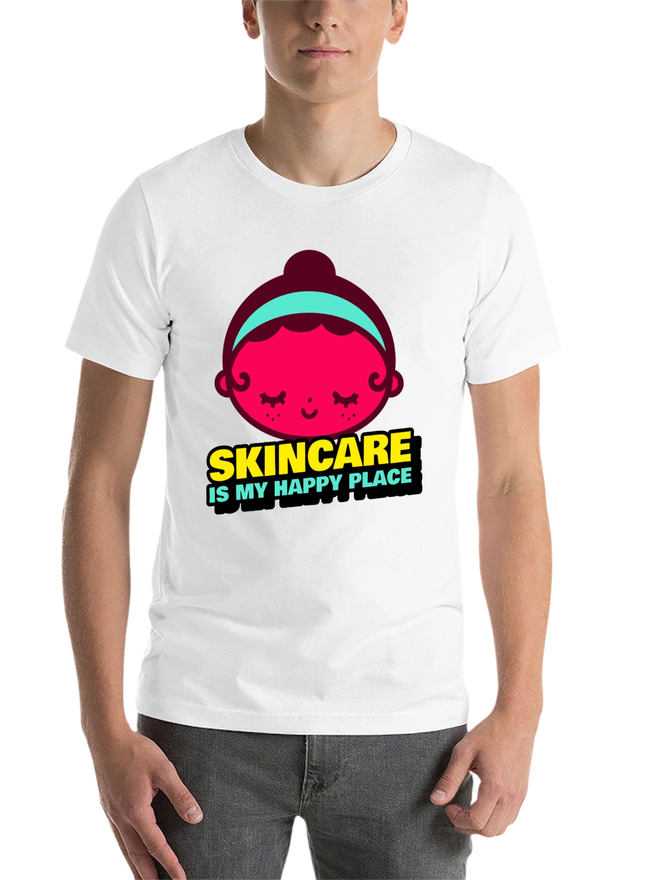 Black Skincare Is My Happy Place Graphic Tee view 14