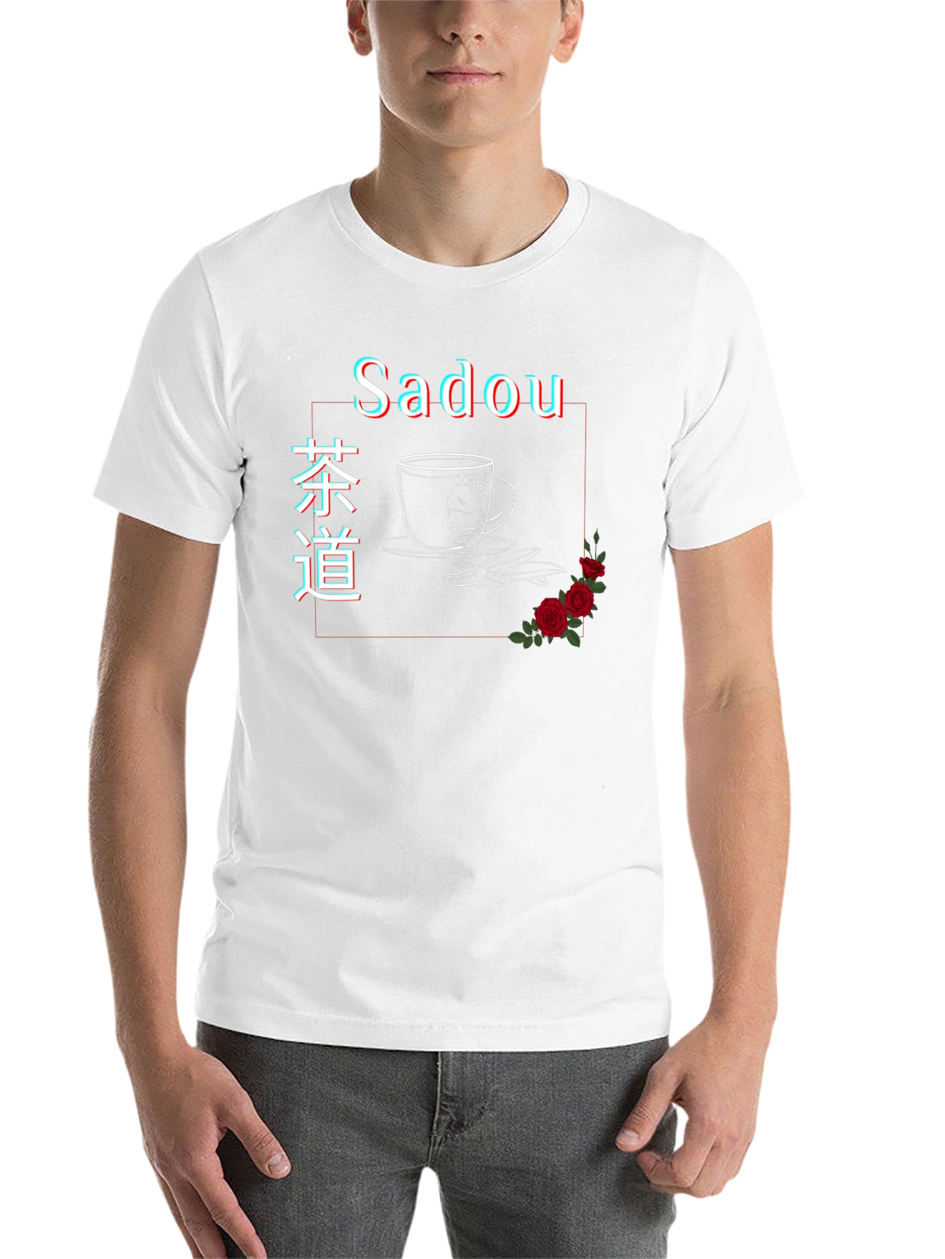 Black Sadou Tea T-Shirt - Japanese Tea Ceremony view 14
