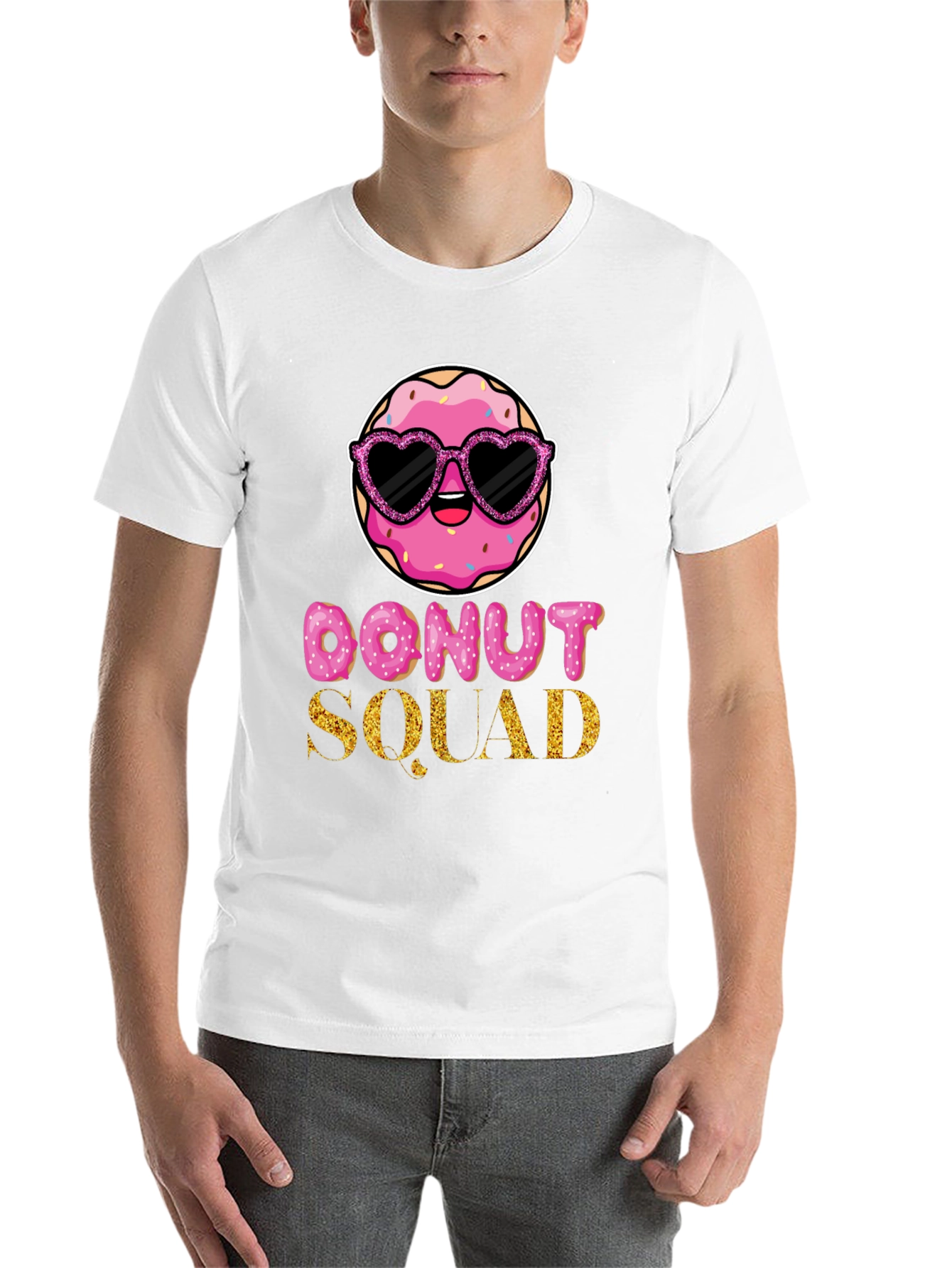 Black Donut Squad Graphic Tee view 14