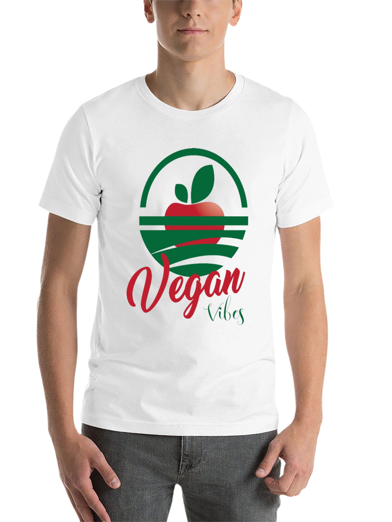 Black Vegan Vibes T-Shirt: Stylish & Conscious view 14