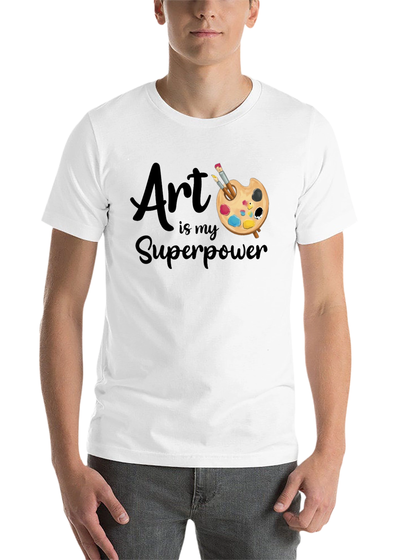 Black Art is My Superpower Graphic Tee view 14