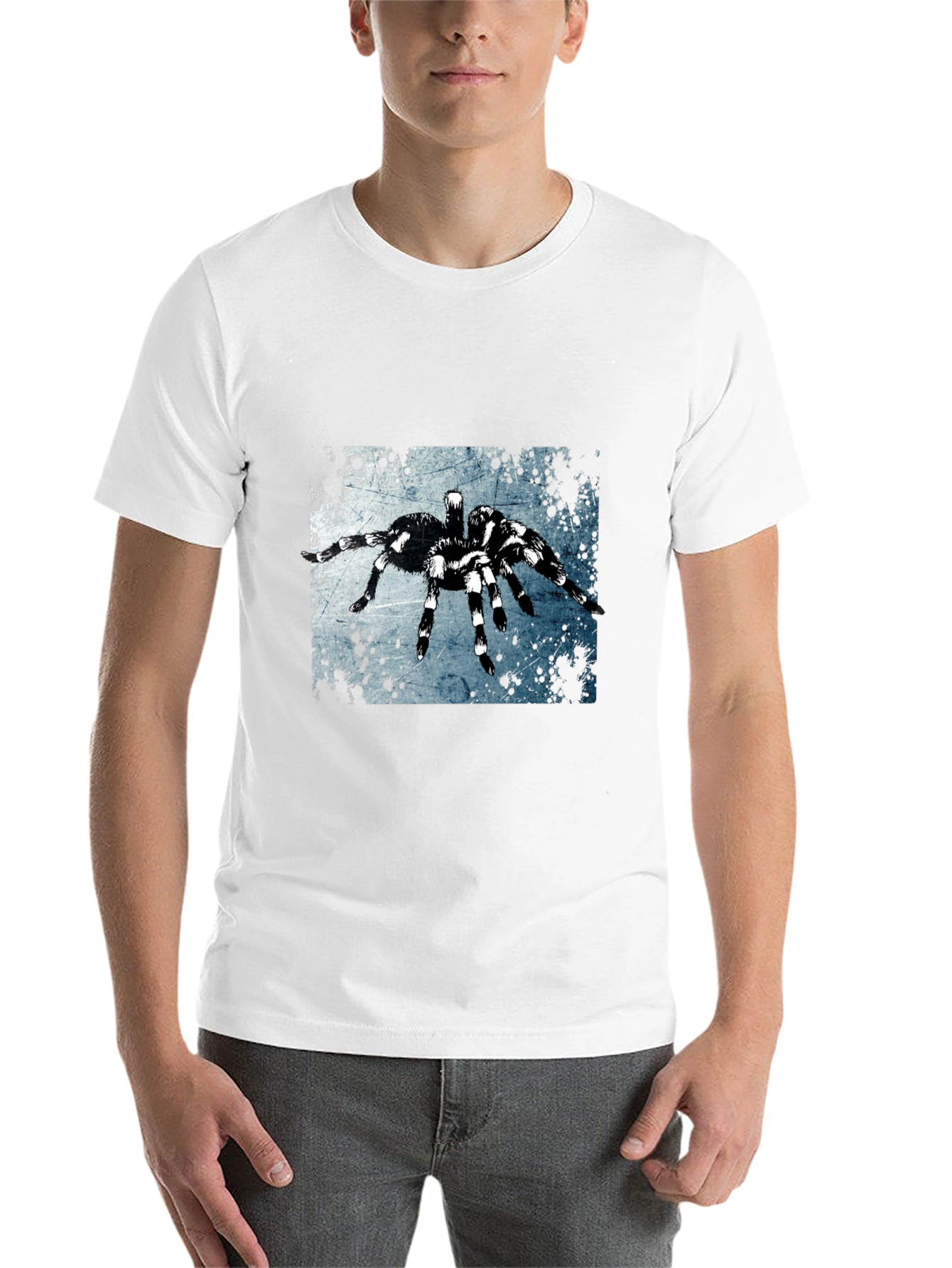 Black Spider Graphic Tee - Black Short Sleeve view 14