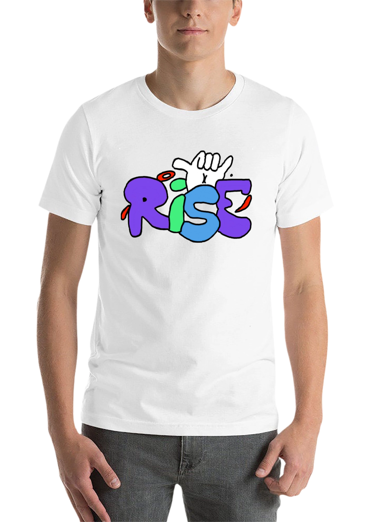 RISE Graphic T-Shirt - Streetwear Style - 14