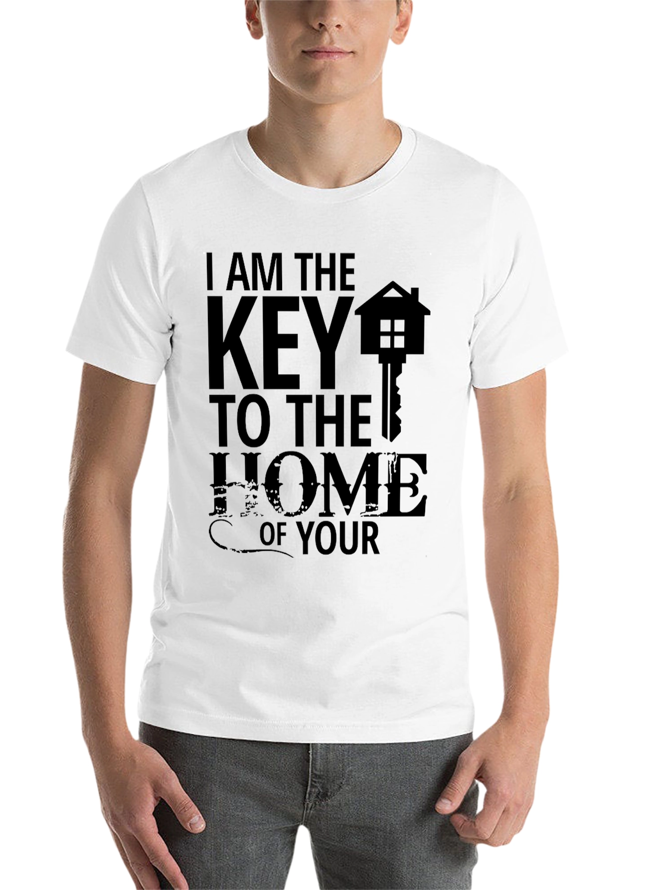 Realtor T-Shirt - I Am The Key To The Home - 14