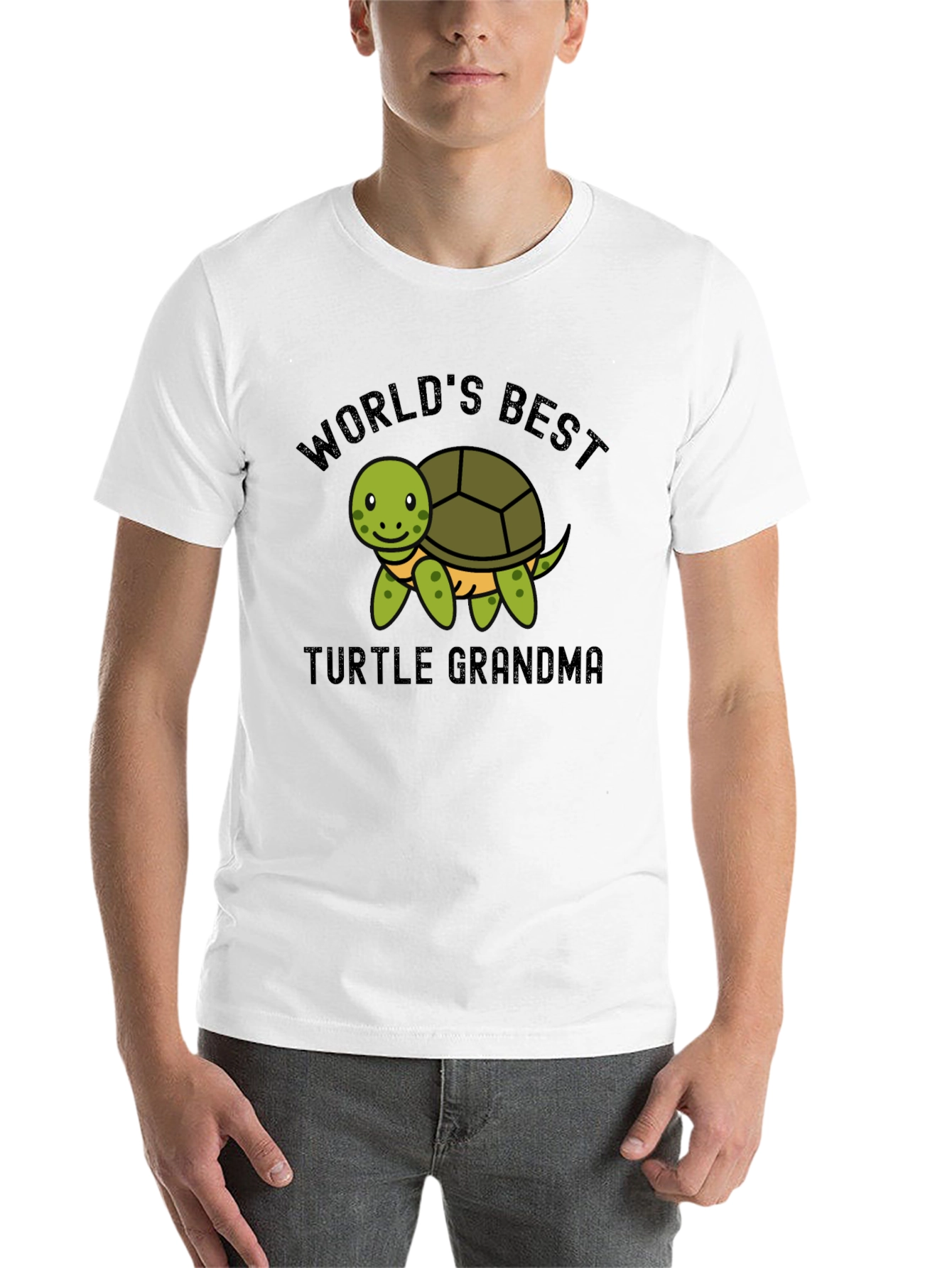 Black World's Best Turtle Grandma T-Shirt view 14