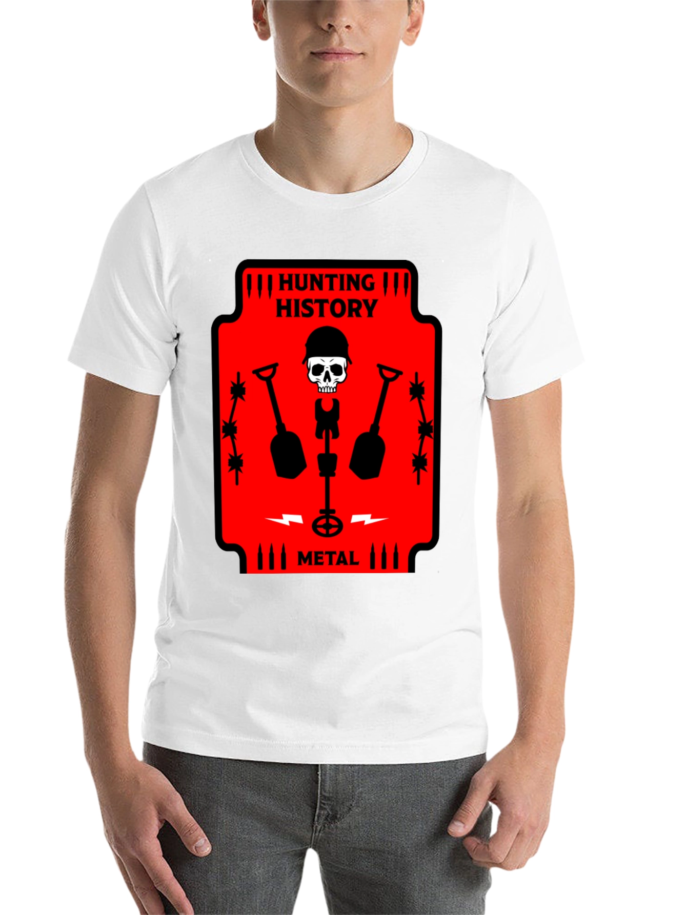 Hunting History Metal Detector T-Shirt - 14