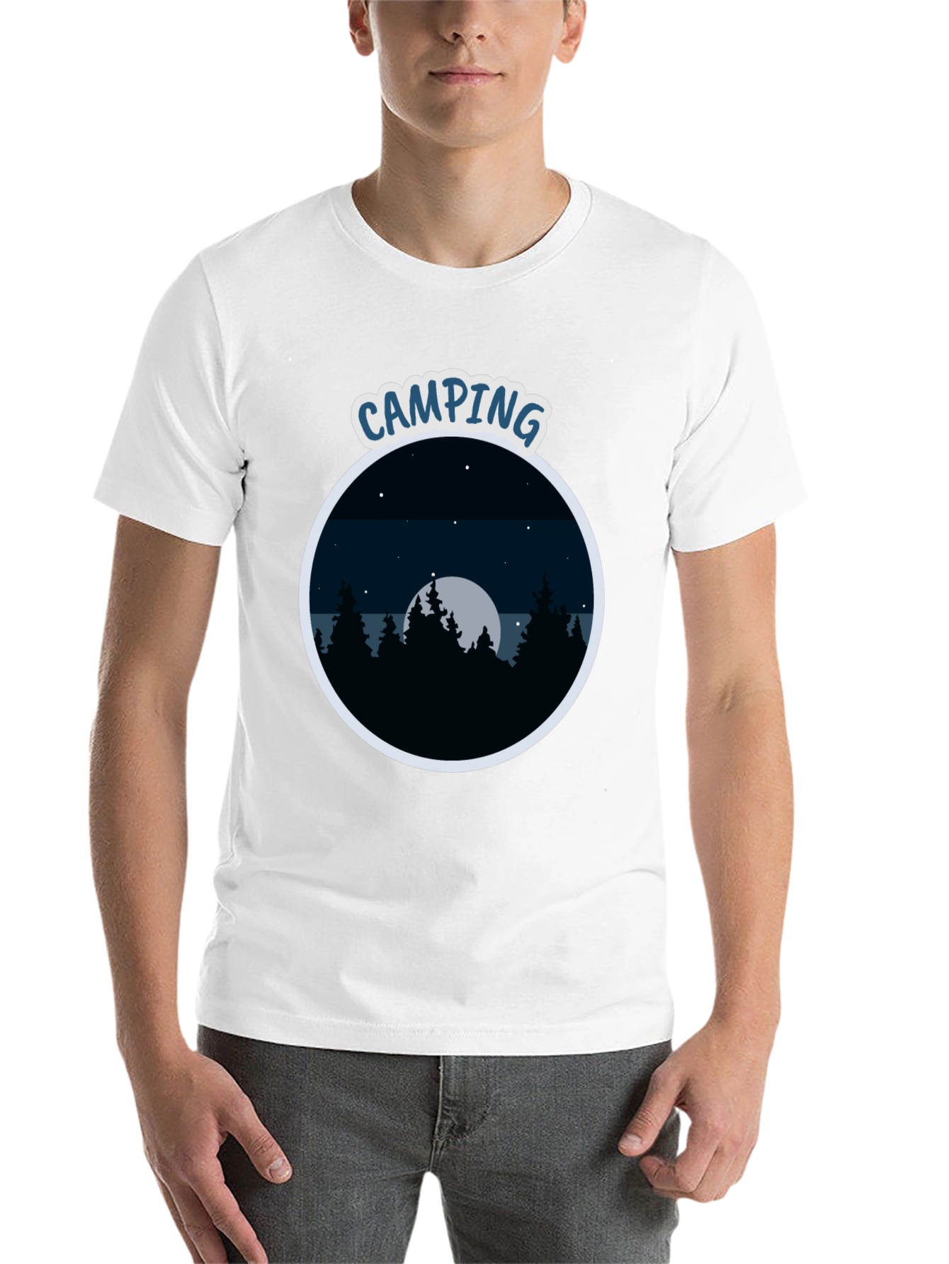 Black Camping Adventure T-Shirt - Outdoor Lover Tee view 14