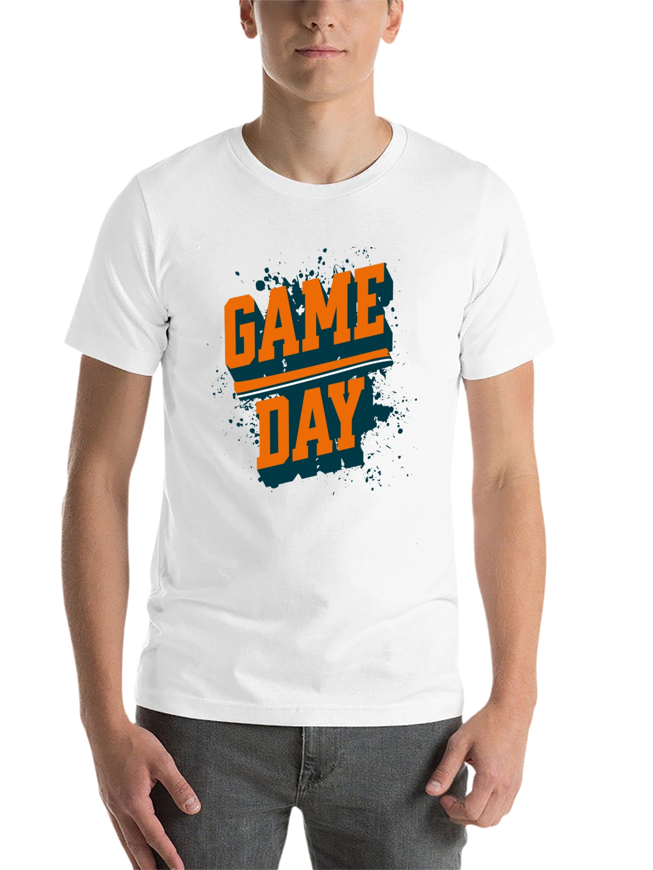 Black Game Day T-Shirt - Black view 14