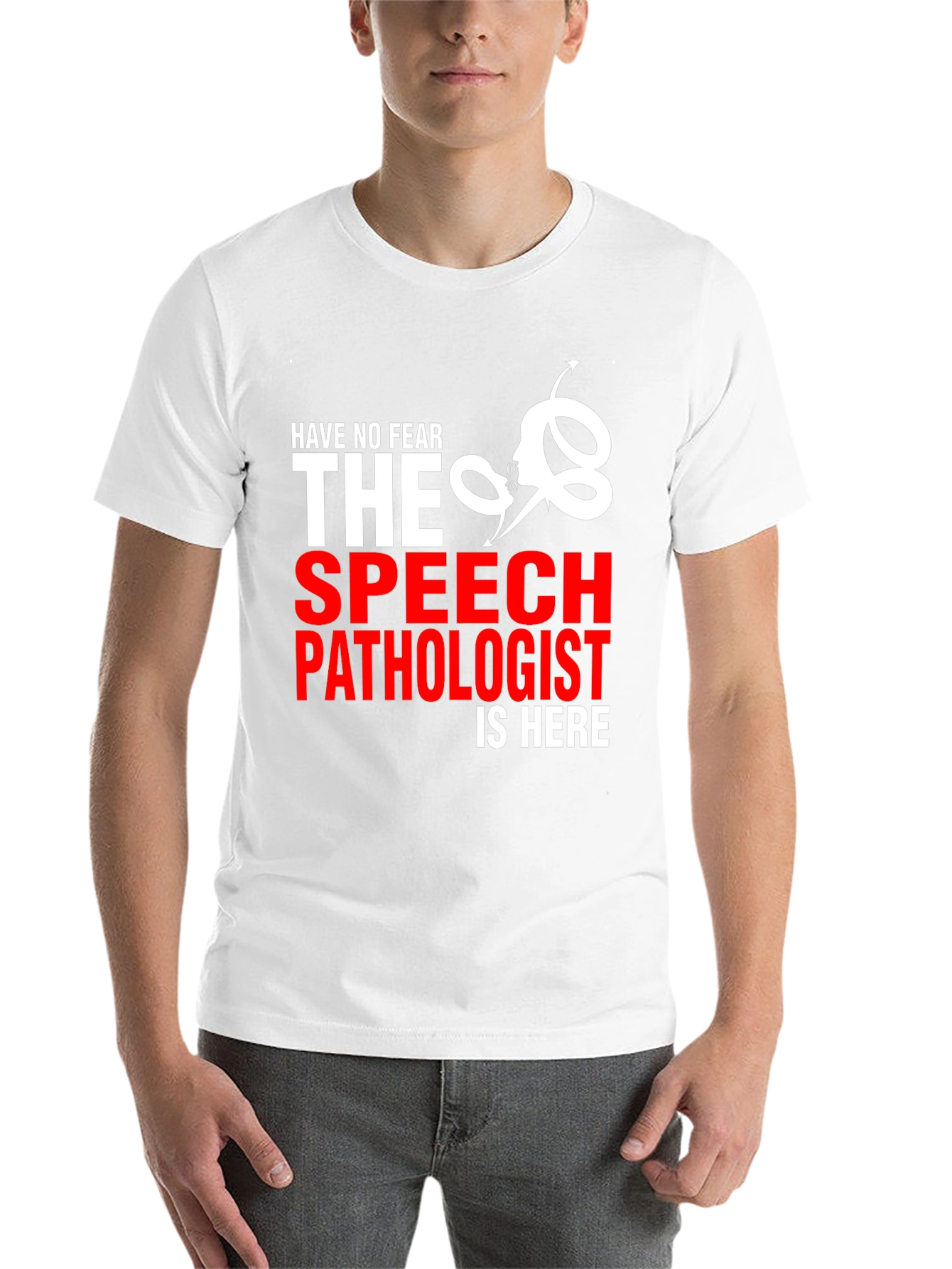 Black Speech Pathologist T-Shirt - Have No Fear! view 14