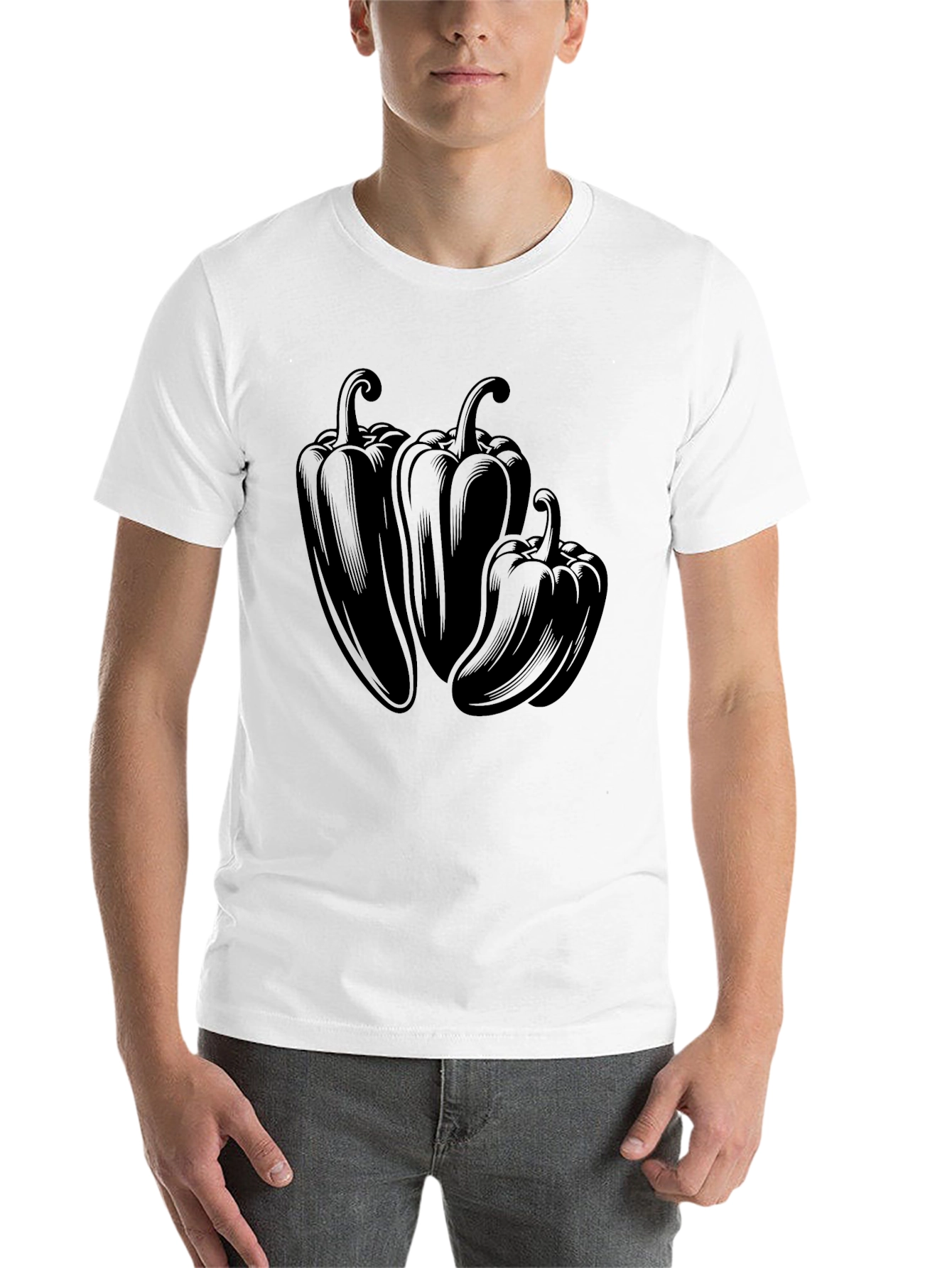 Black Black Pepper Graphic Tee - Stylish Unisex T-Shirt view 14