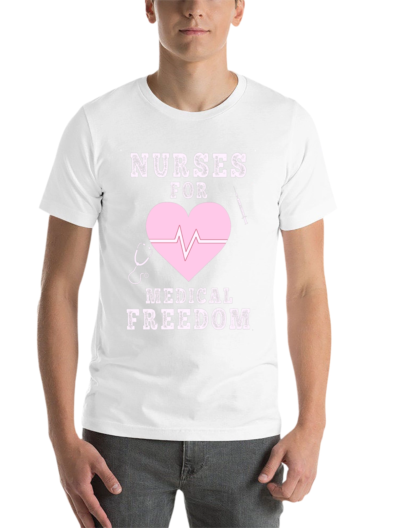 Black Nurses for Medical Freedom T-Shirt view 14