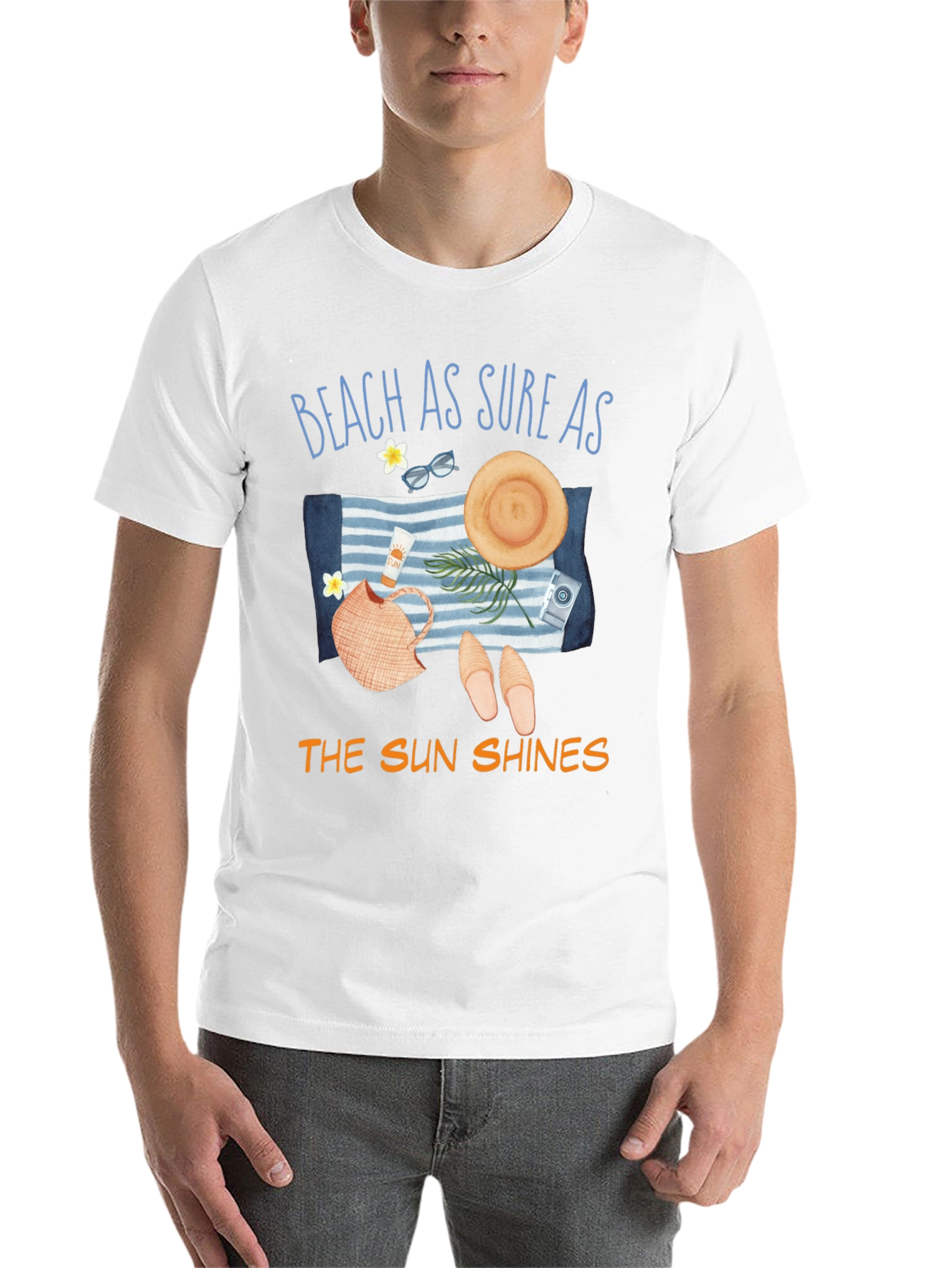Black Beach As Sure As The Sun Shines Graphic T-Shirt view 14