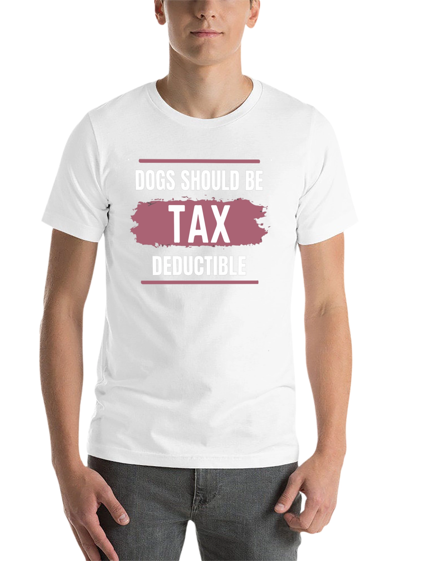 Black Dogs Should Be Tax Deductible Graphic Tee view 14