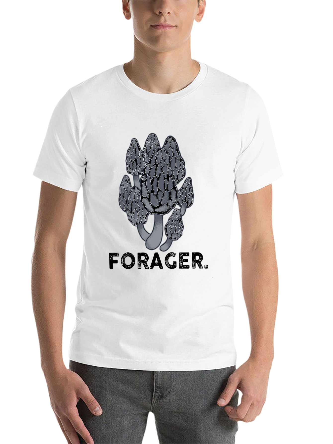 Black Forager Graphic Tee view 14