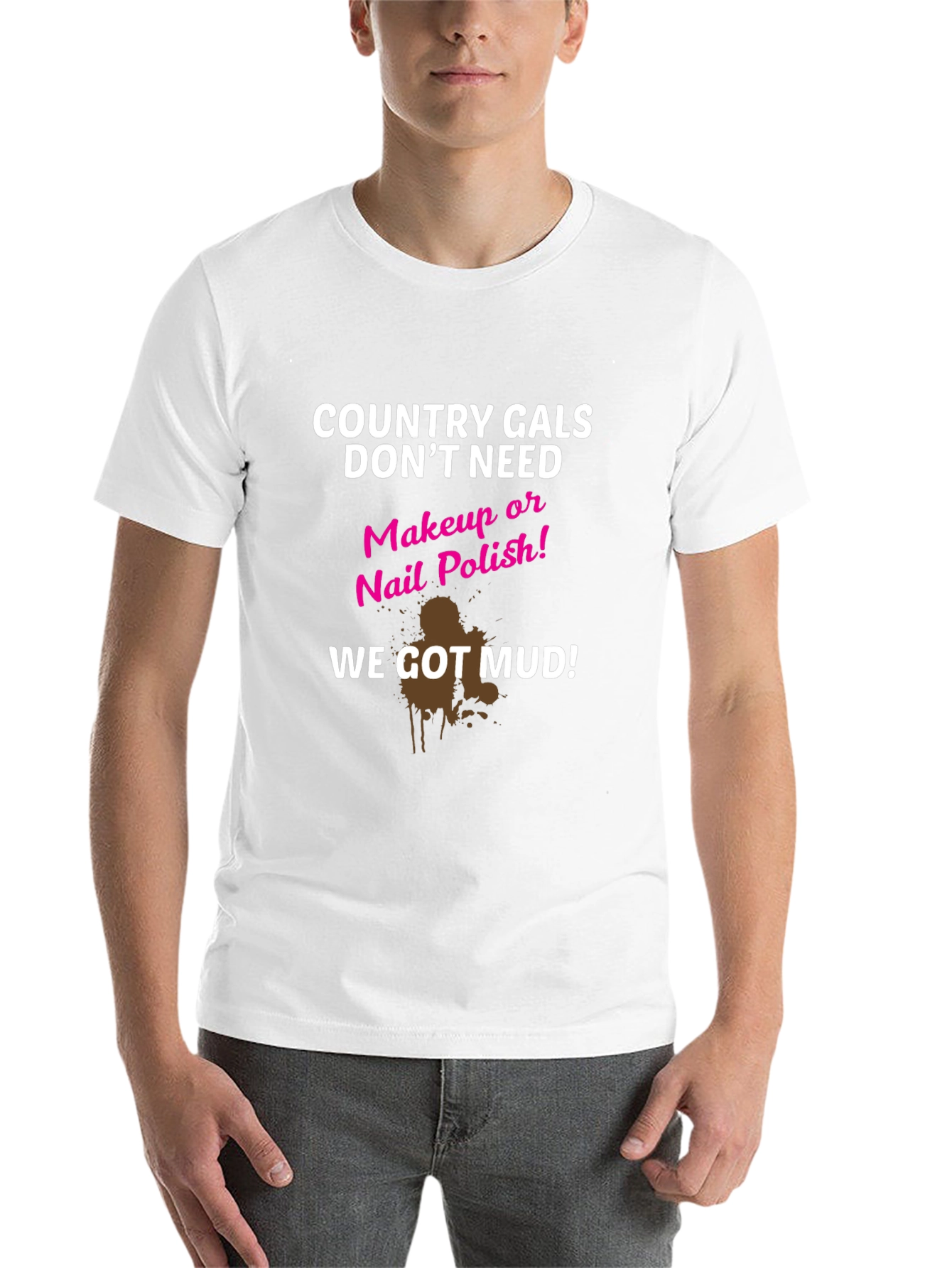 Black Country Gals Mud T-Shirt Funny Graphic Tee view 14