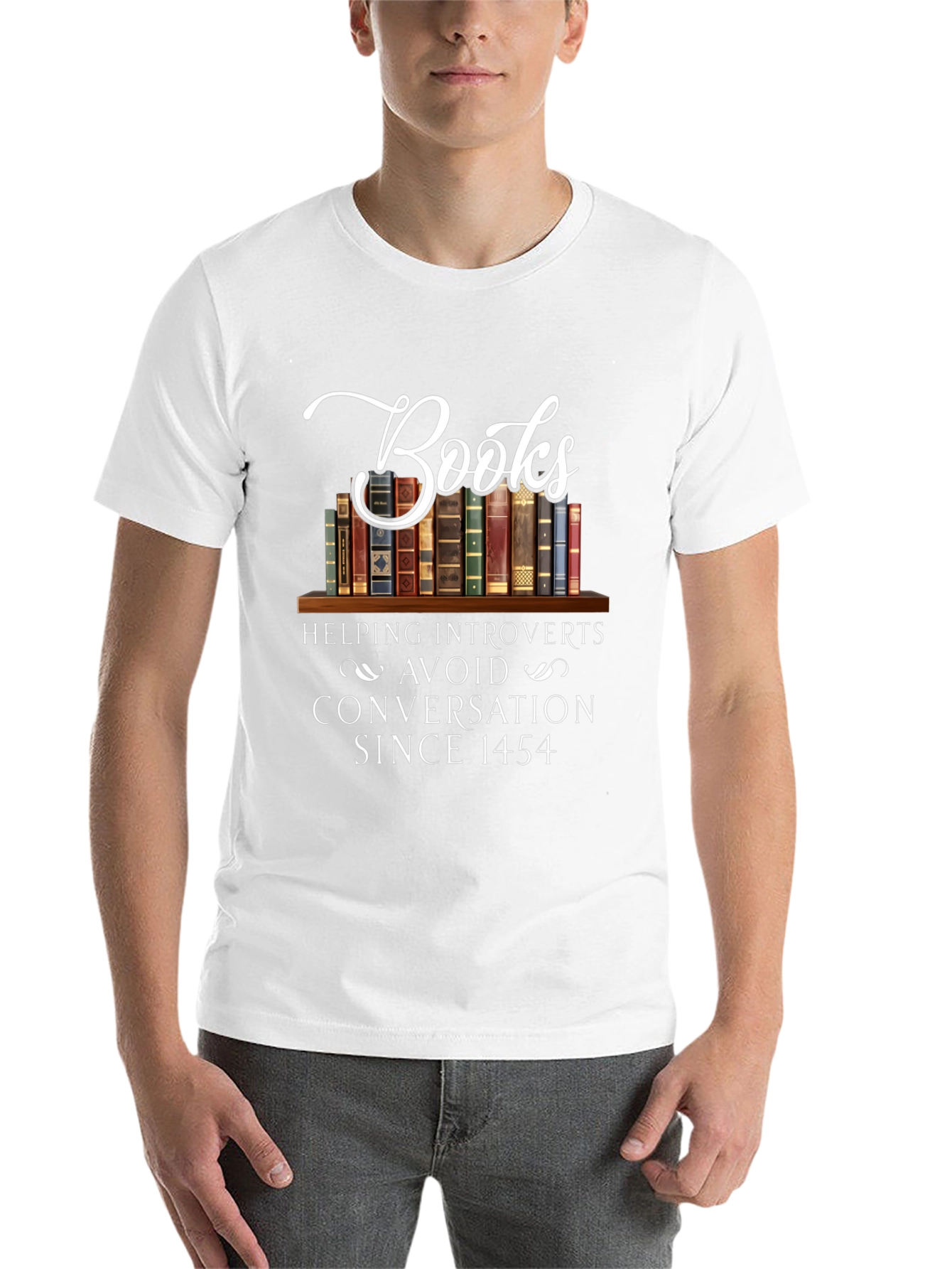 Introvert Book Lover T-Shirt - 14