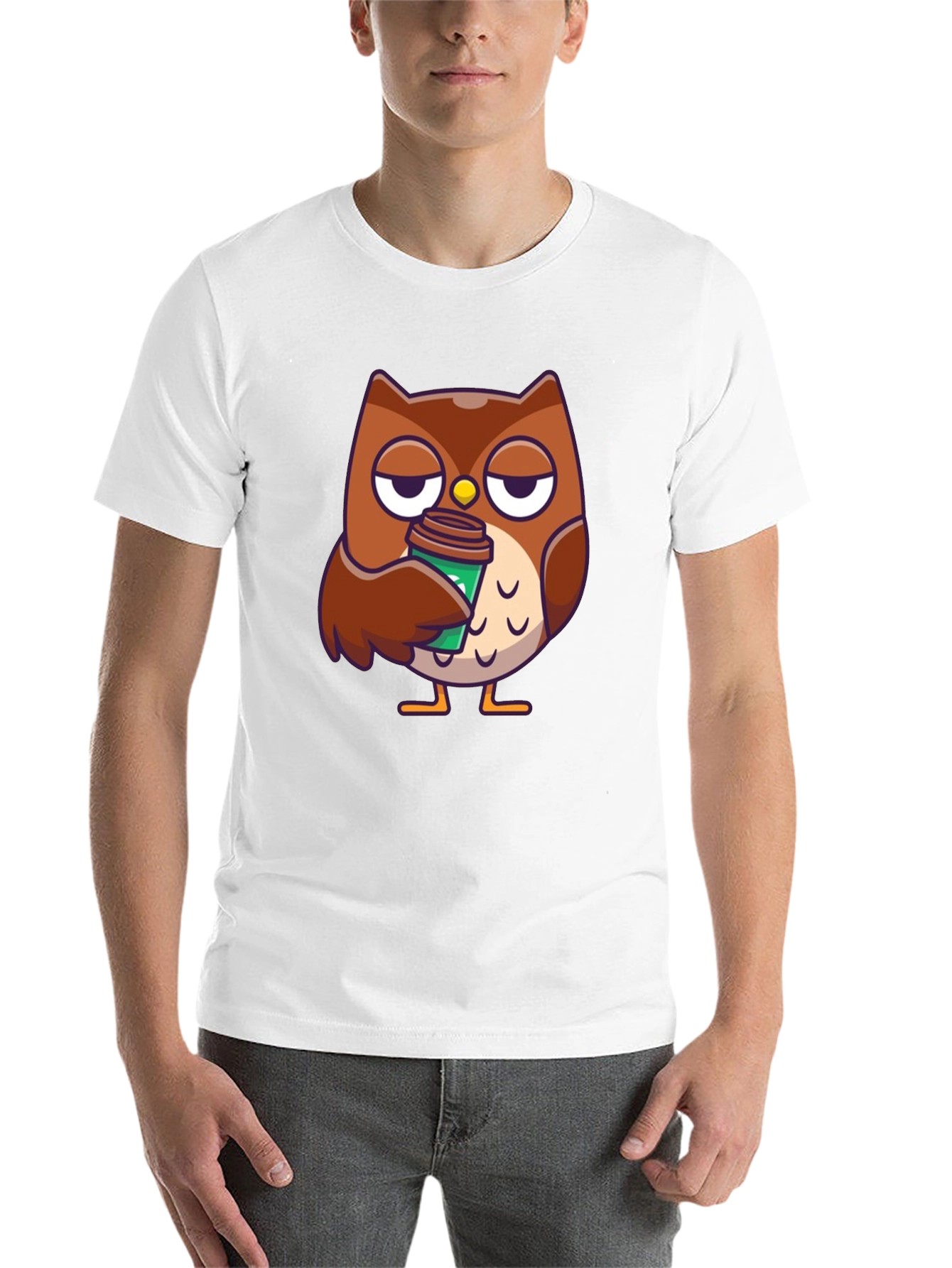 Black Owl Coffee T-Shirt - Brewtiful Design view 14