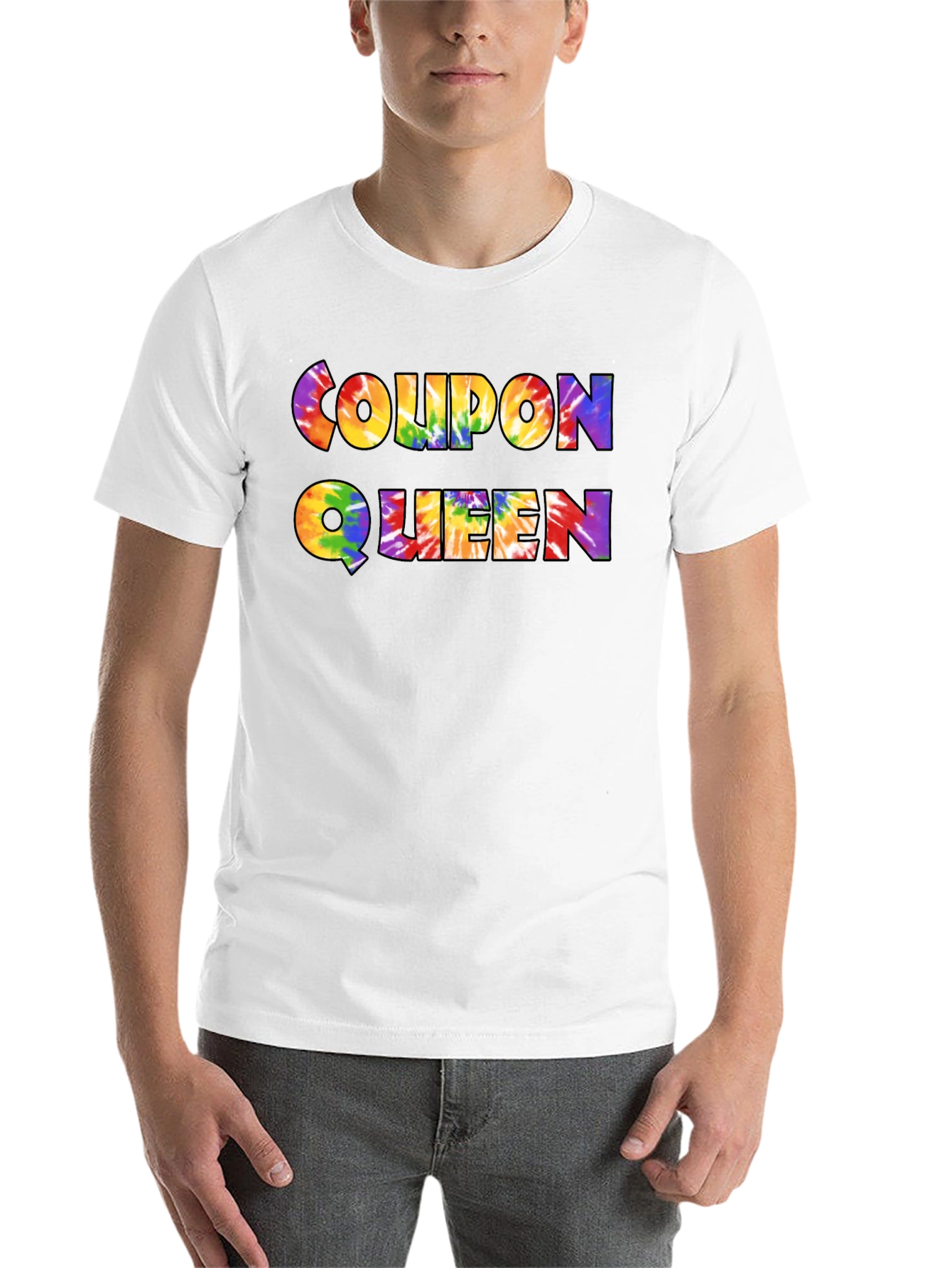 Coupon Queen Tie Dye Graphic Tee - Unisex - 14