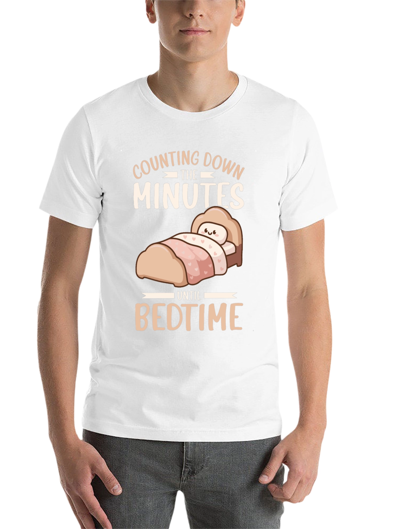 Black Counting Down the Minutes Until Bedtime T-Shirt view 14
